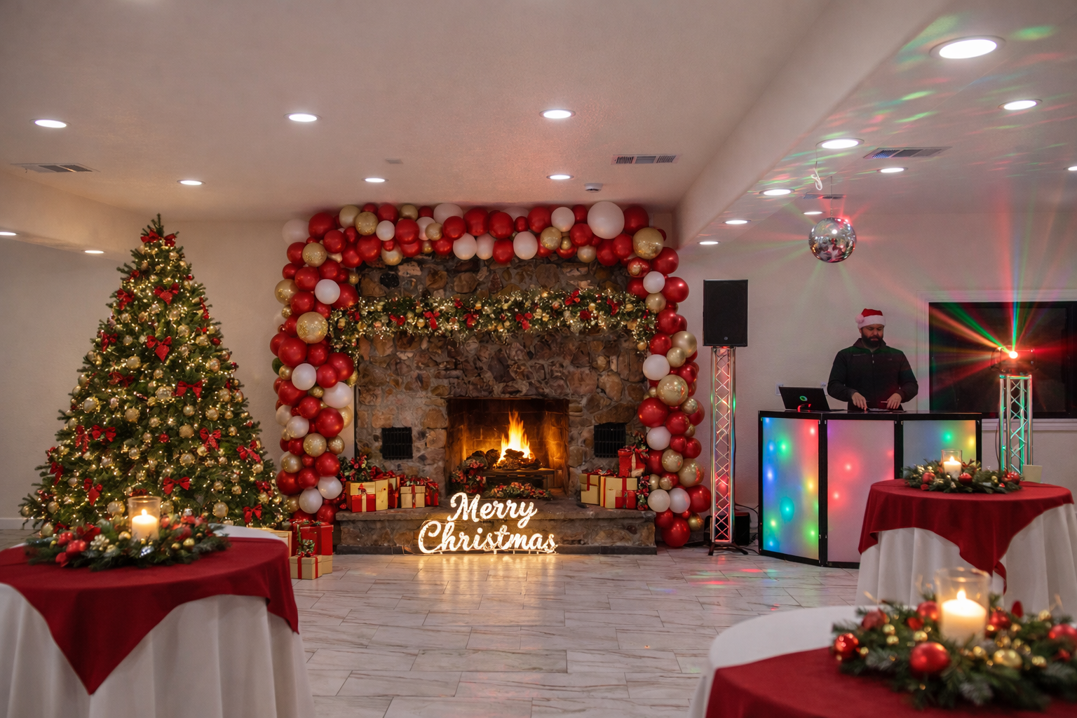 Elegant Holiday Event
