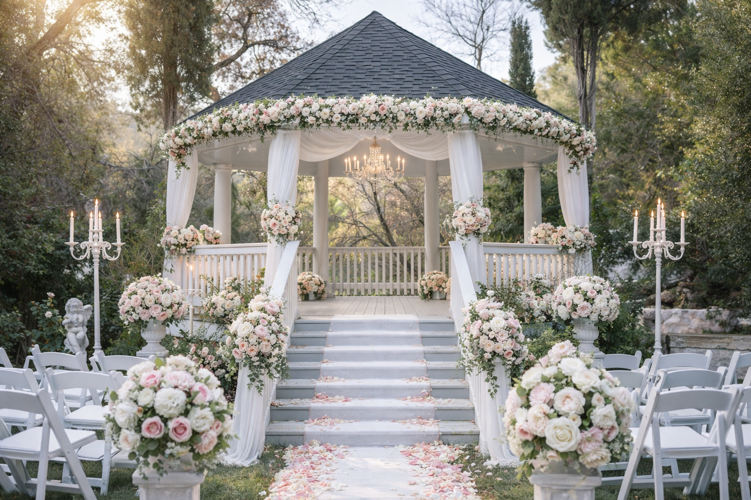 Garden Gazebo Wedding