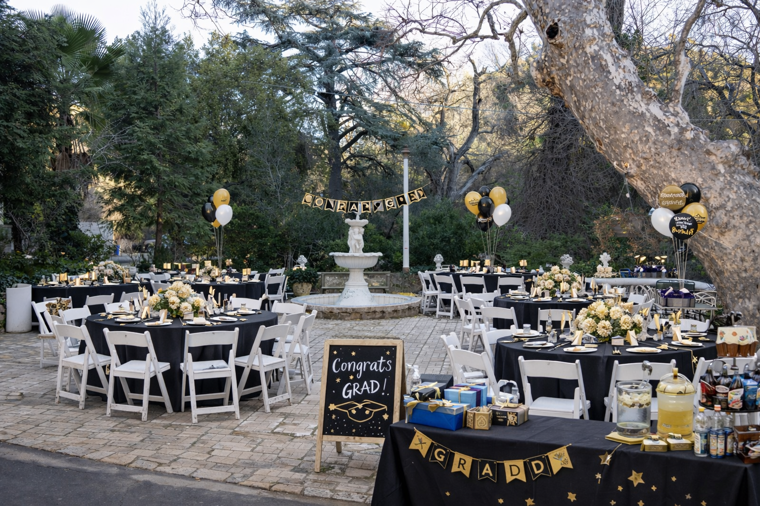 Outdoor Graduation Party