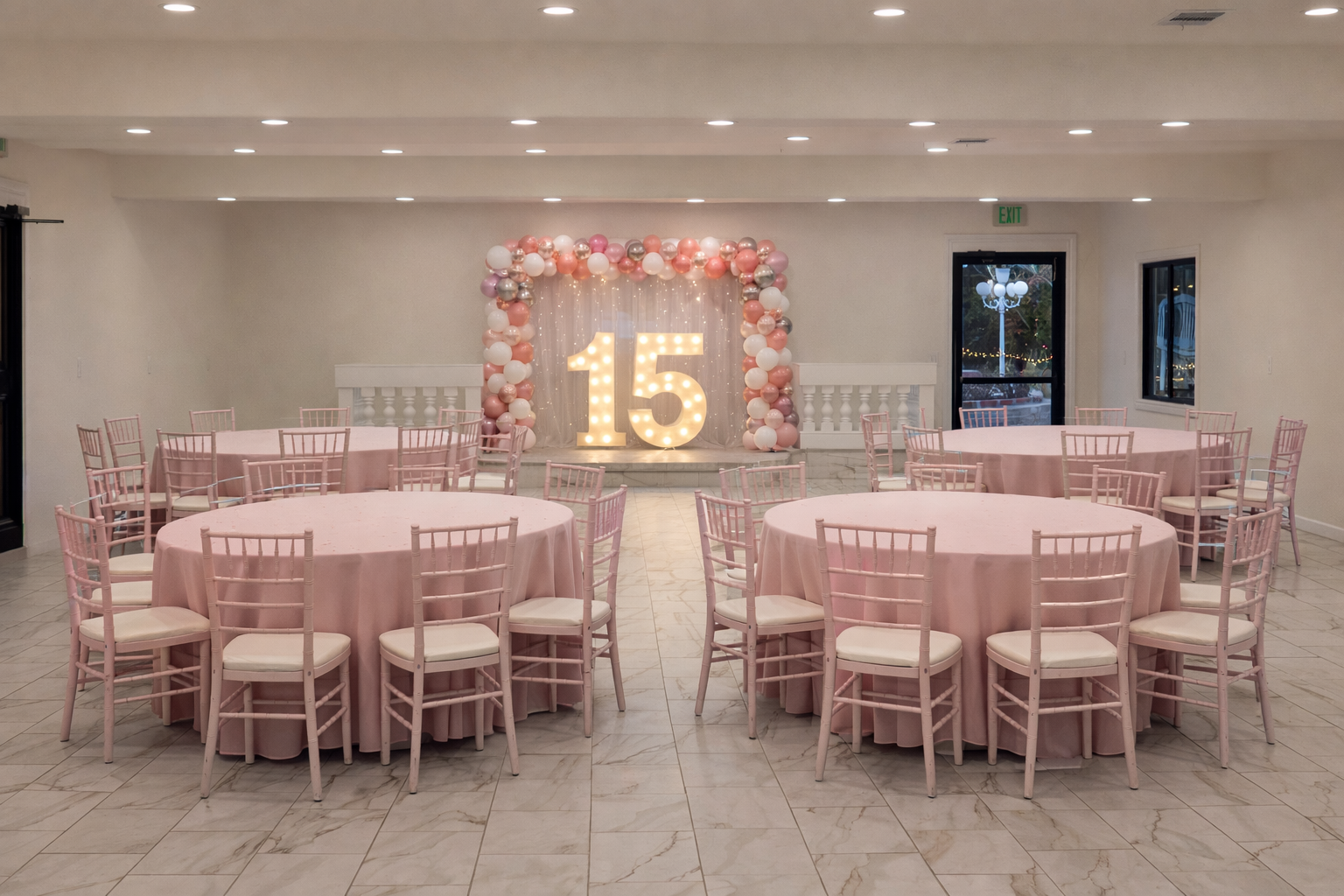 Quinceañera Party Reception