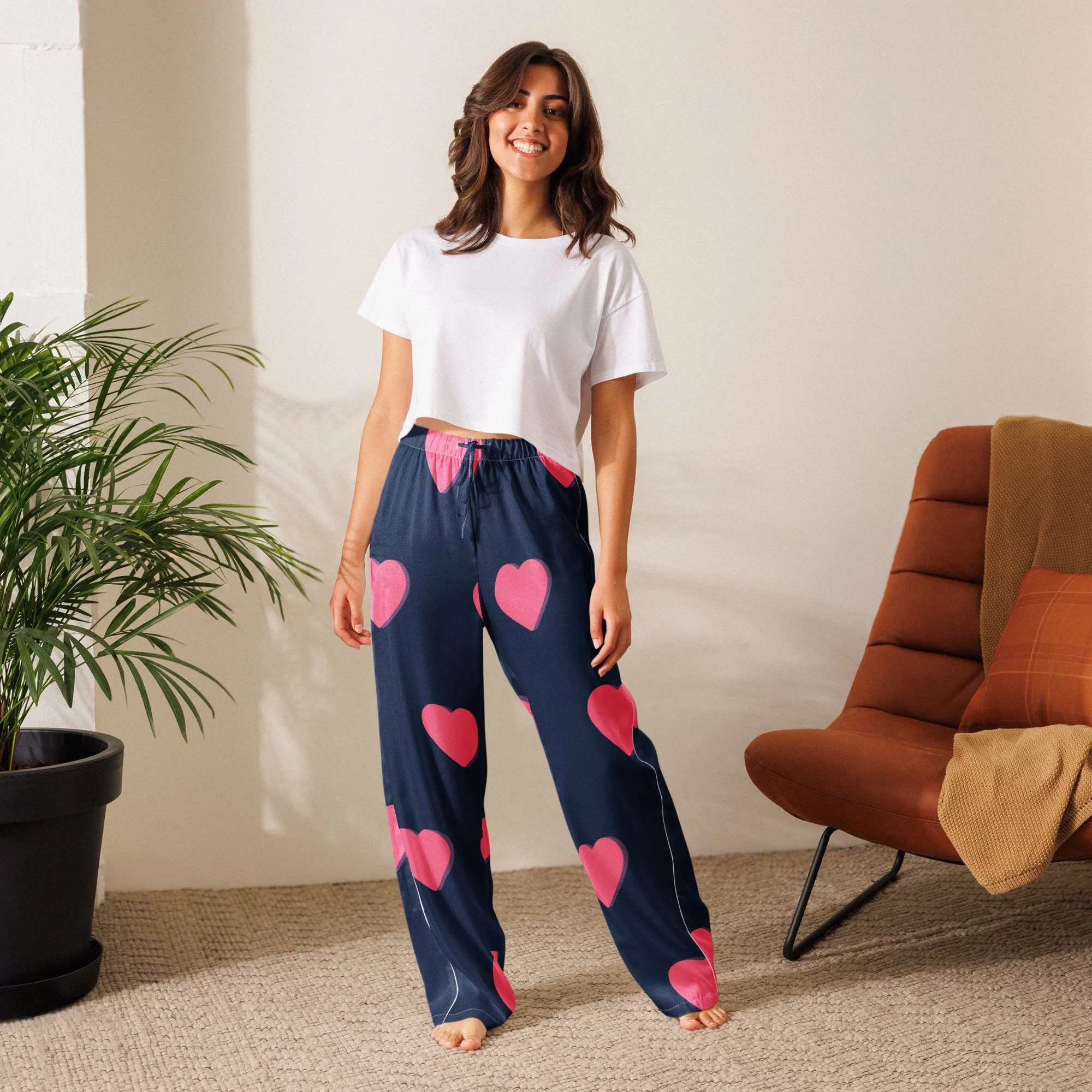 Women’s Heart  pajama pants