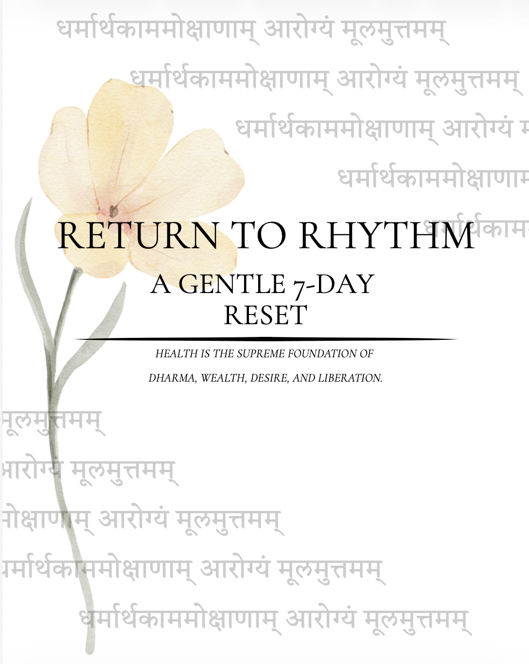7-Day Morning Reset