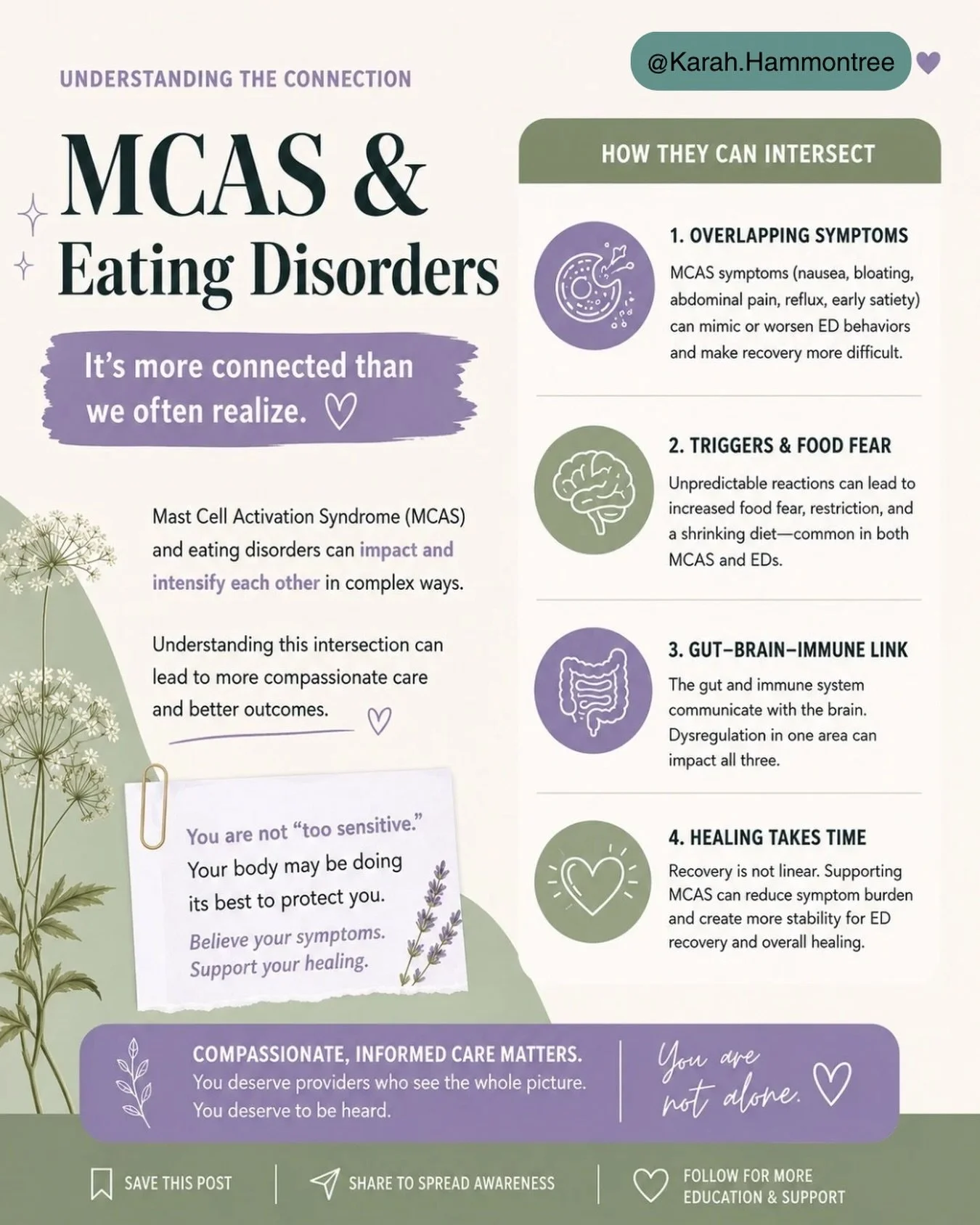 The intersection between MCAS and Eating Disorders is closer than some may believe. 

&bull;
&bull;
&bull;

Ready to heal in a deeper, embodied way?

We have spots available for virtual therapy, individual equine therapy, and our group equine therapy