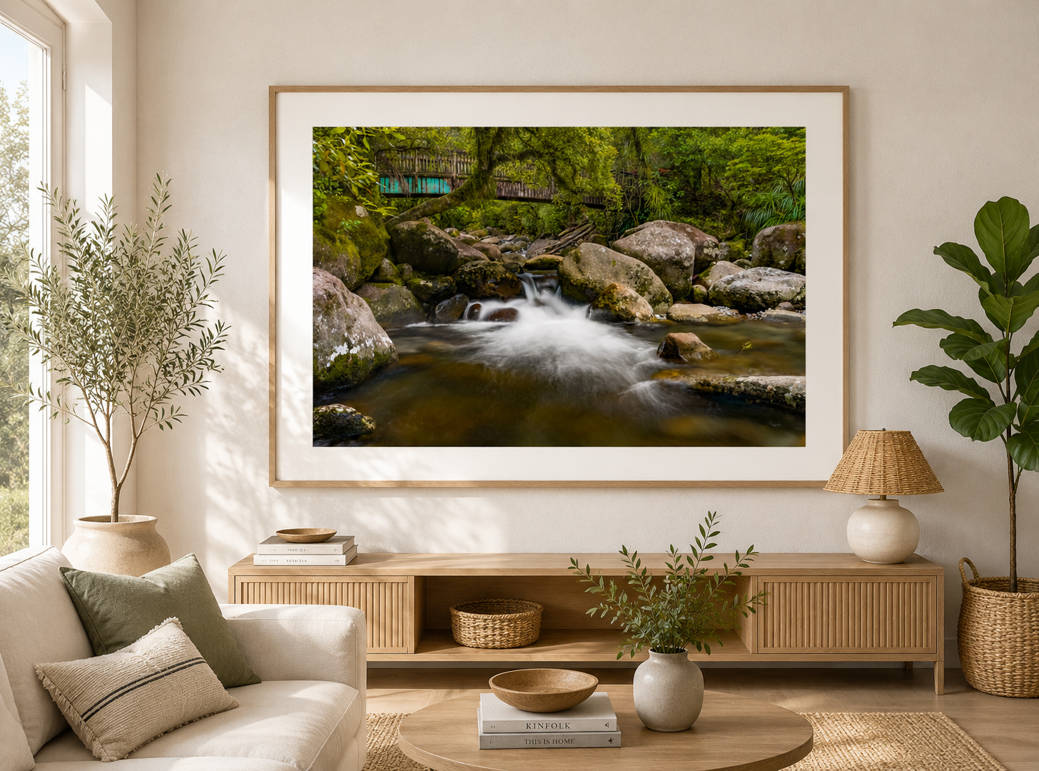Calming Stream in the Kaimai Ranges