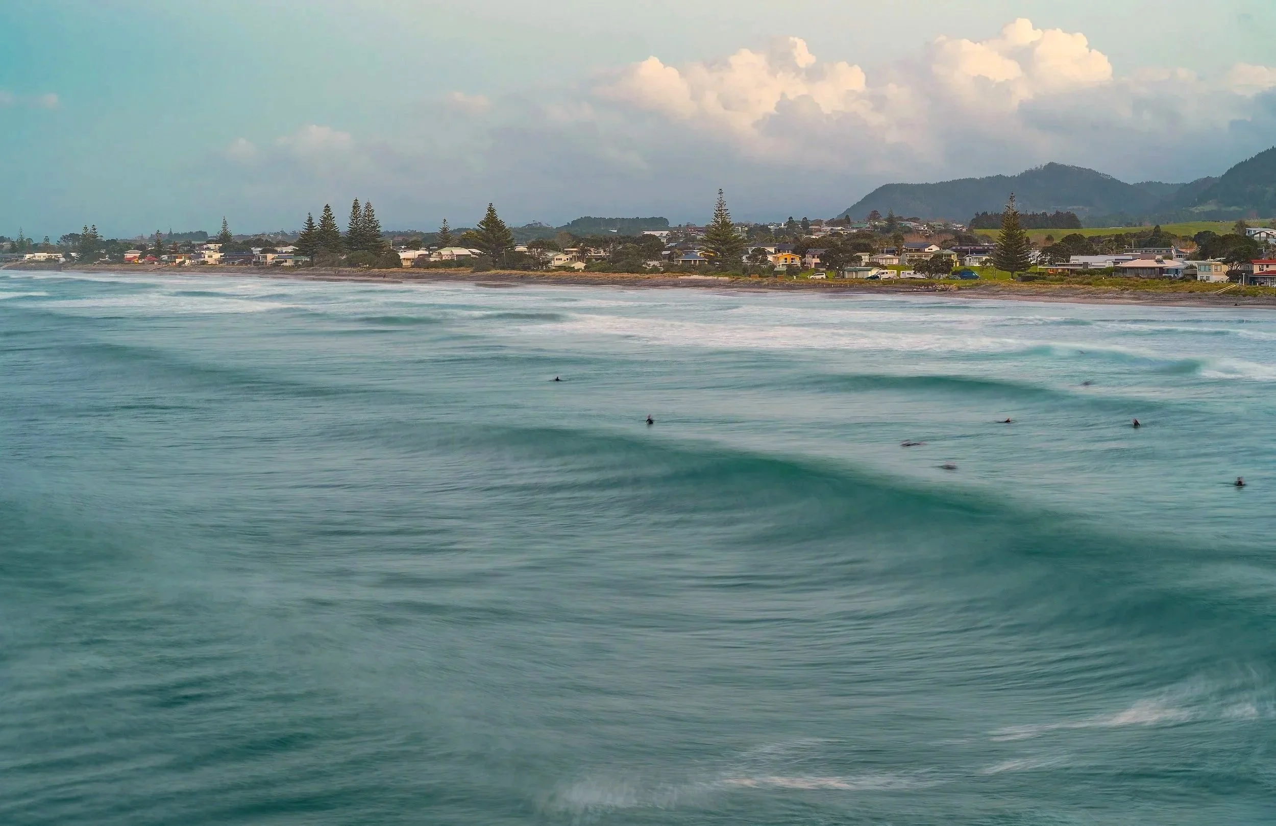 Waihi Beach Serenity Fine Art Print