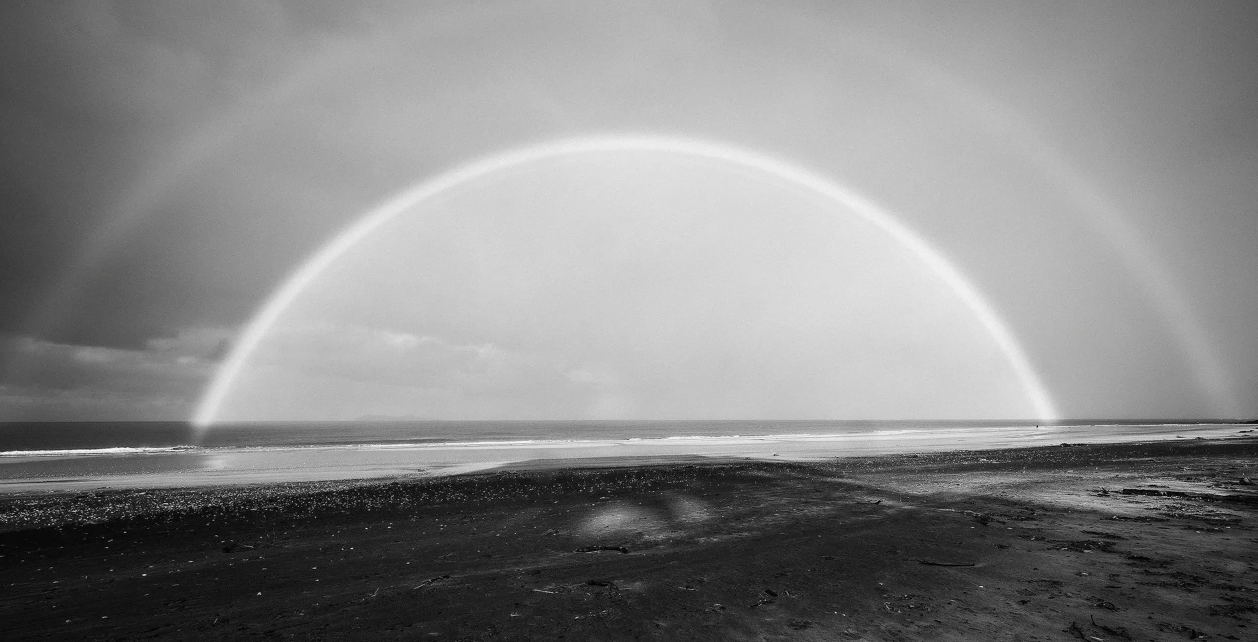 Rainbow at Waihi Beach NZ