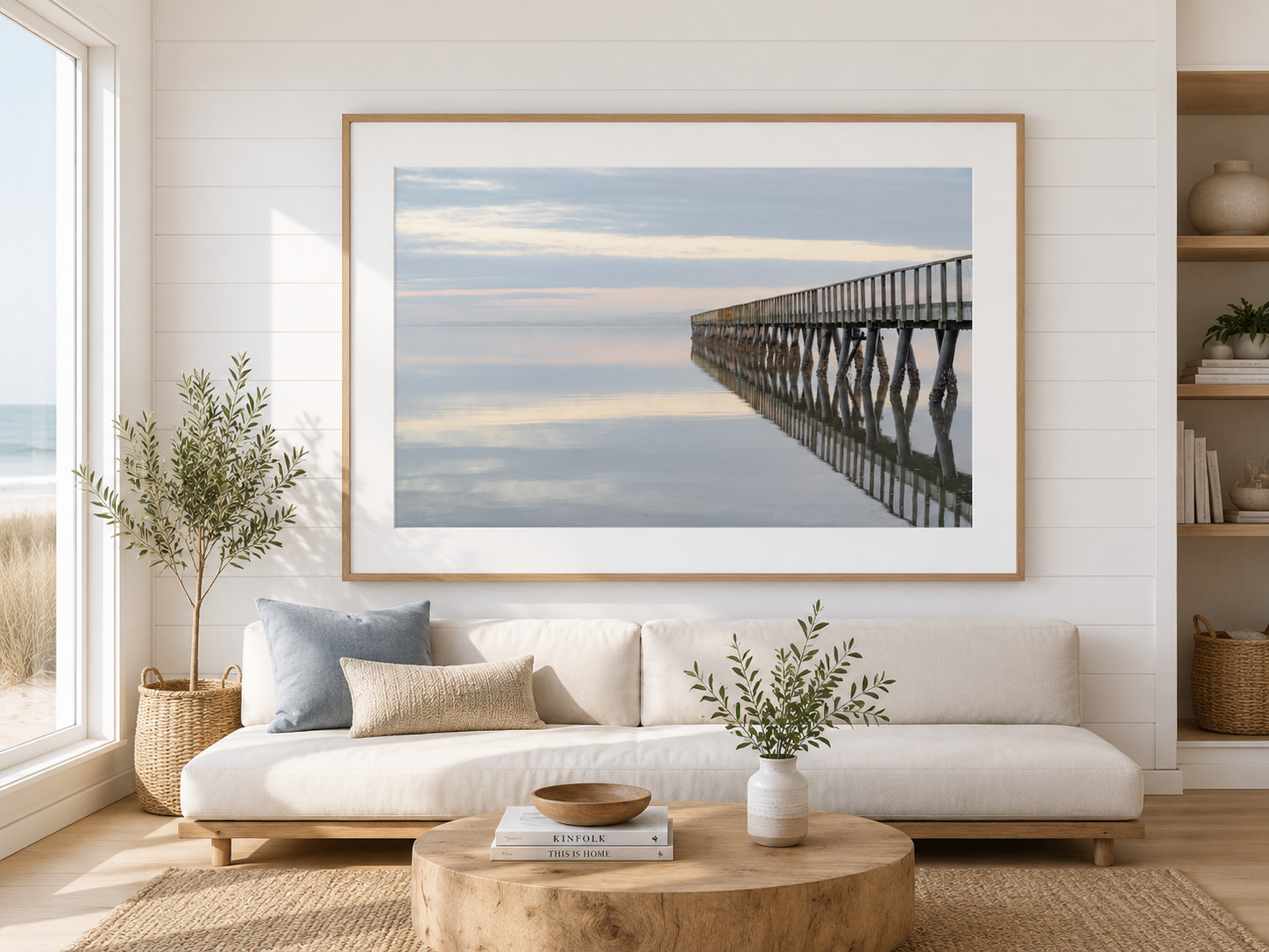 Pastel Serenity at Kauri Point Jetty