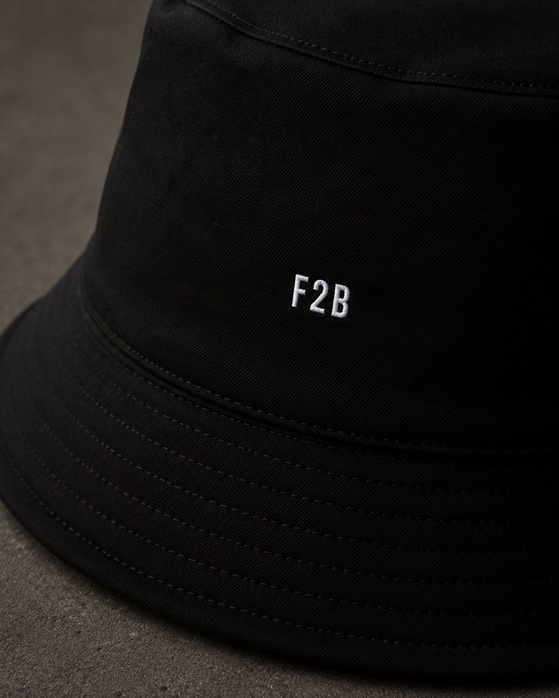 Fade 2 Black Bucket Hat