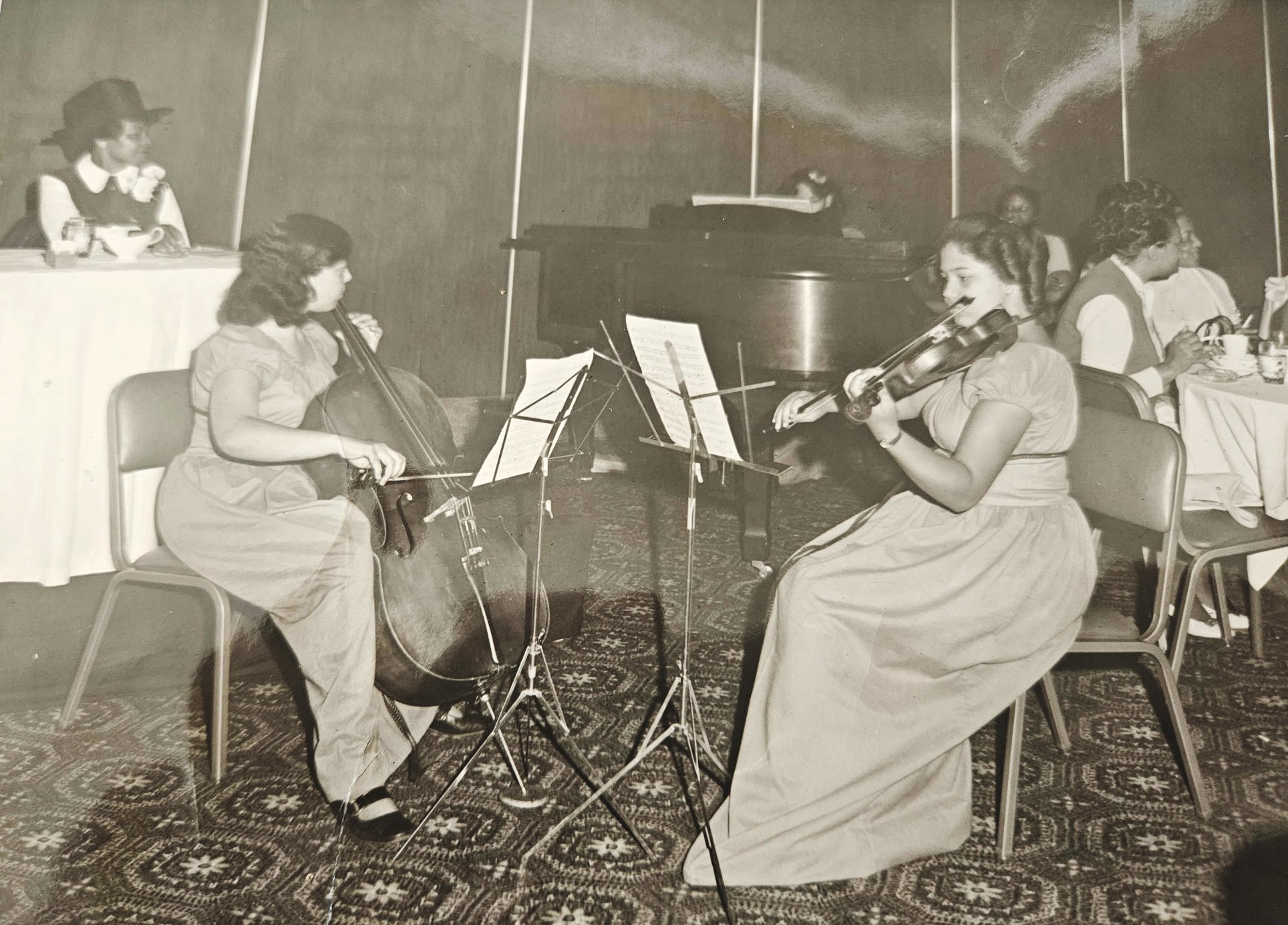 The Terry Trio, 1st place recipients of a Chamber music competition