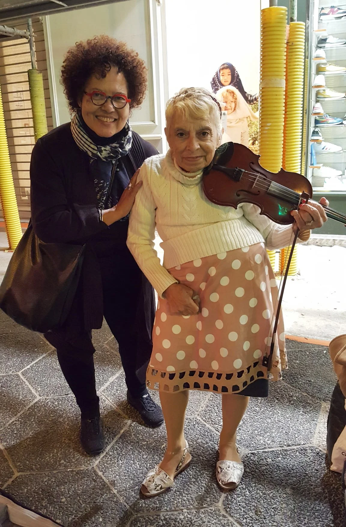 With a fiddler in France