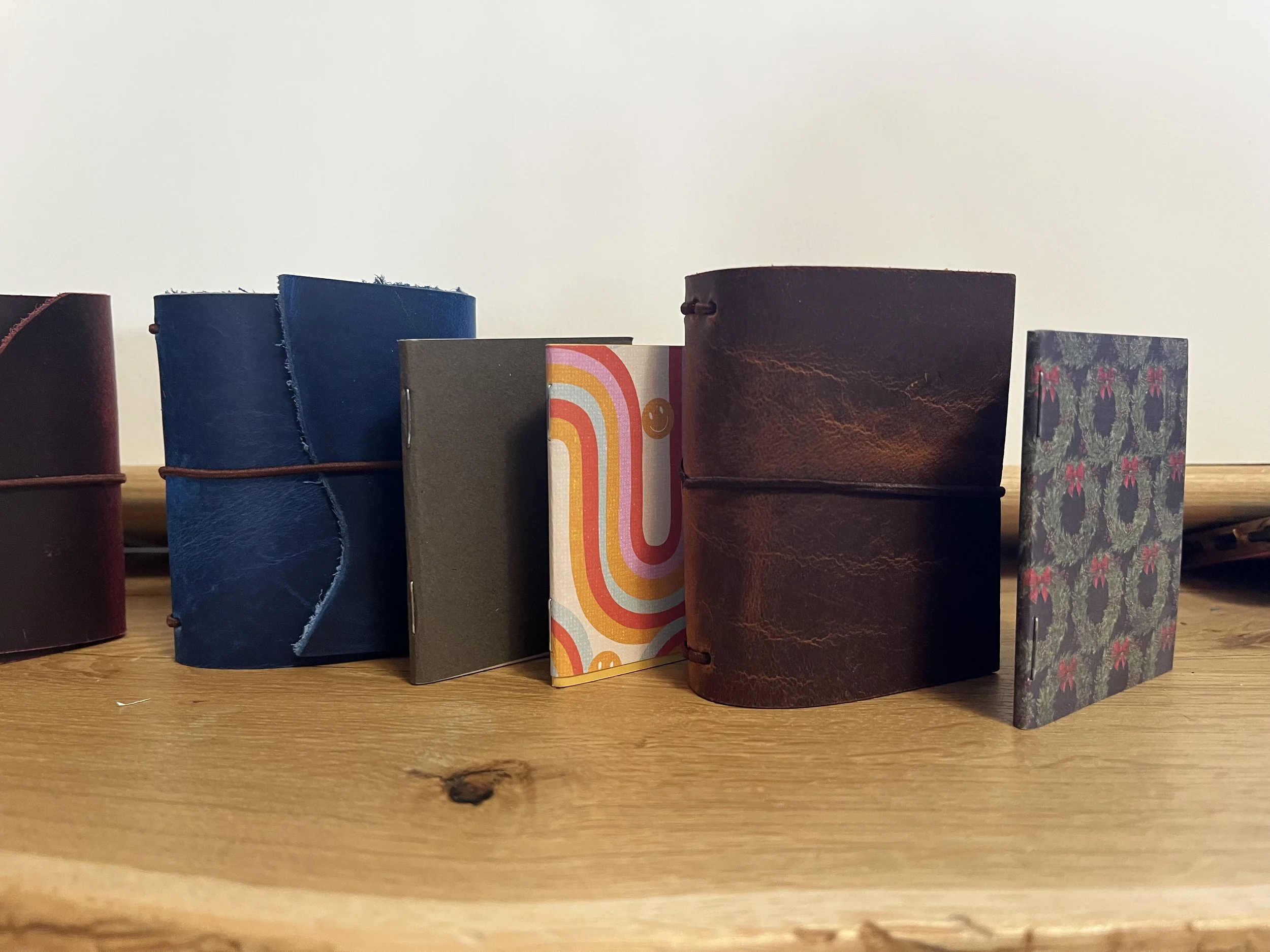 Mini Leather Journal Cover