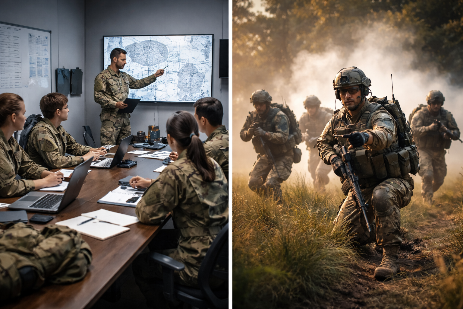 Government Training, Military Training Field Training and Firearms Training - Images and video for all clients settings - with base access