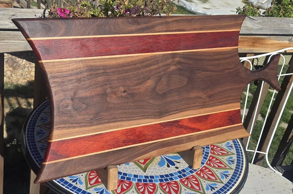 #4 Artisan Fish Tail Charcuterie Board