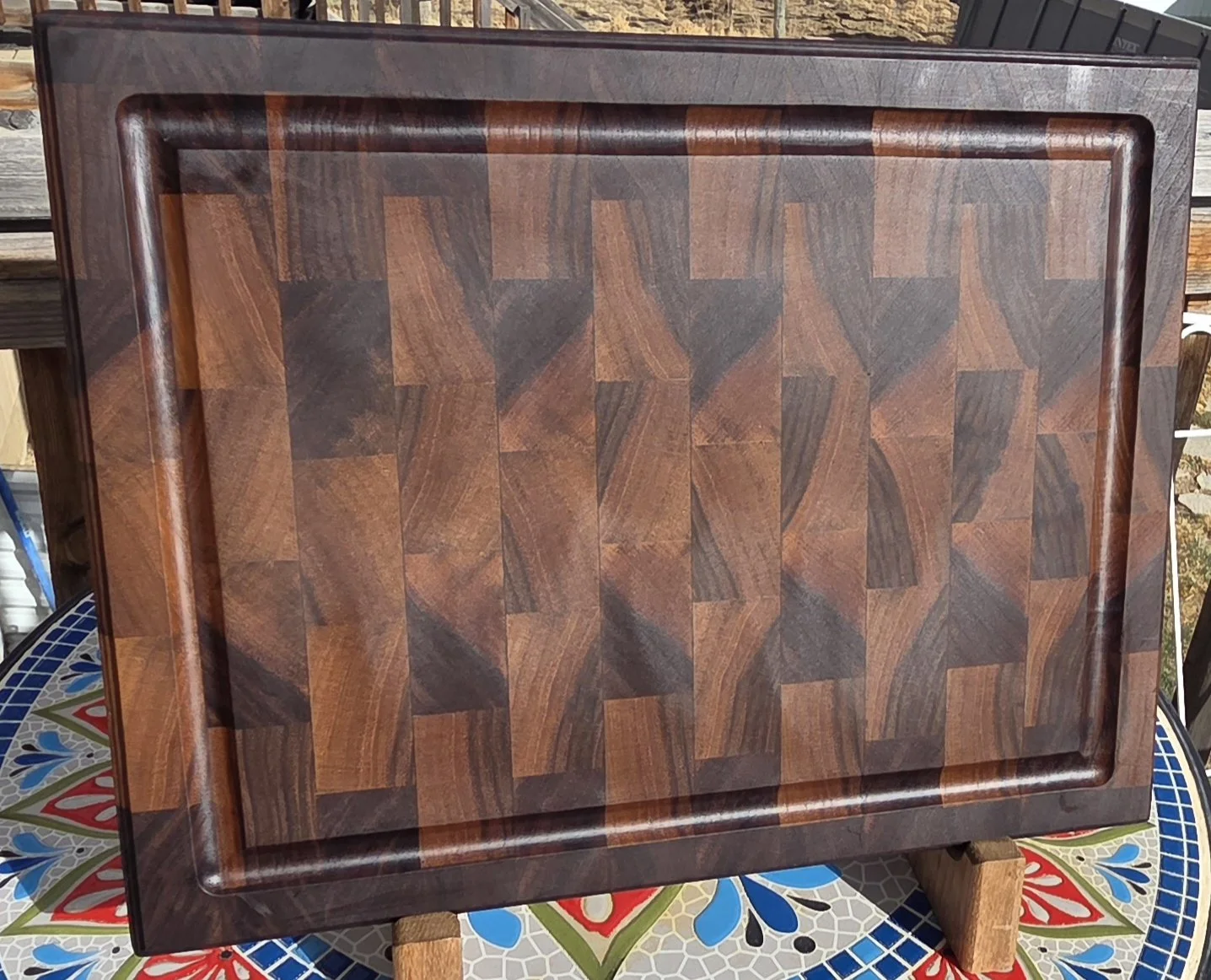 End Grain Cutting Board