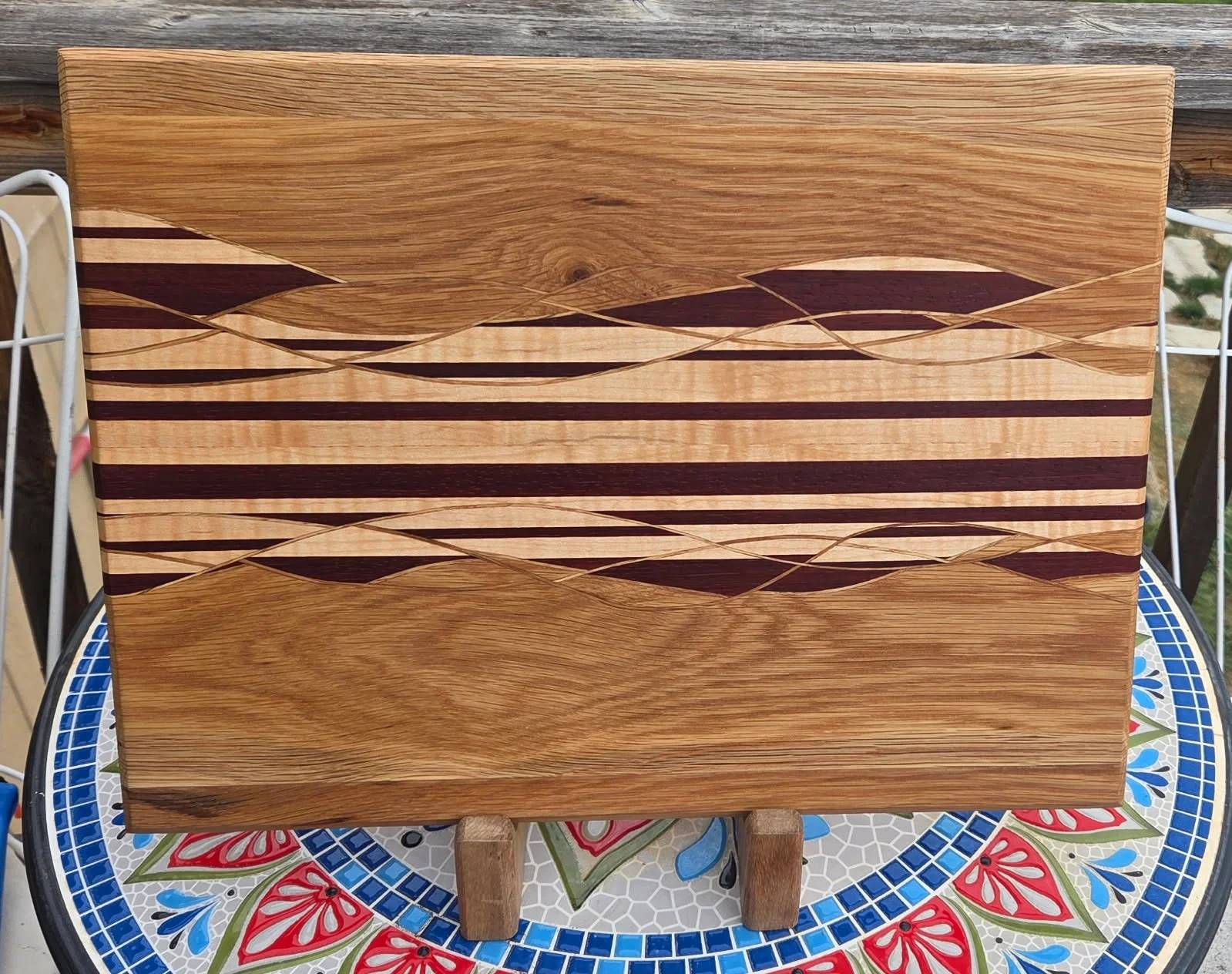 #12 Luxury Edge Grain Weave Cutting Board