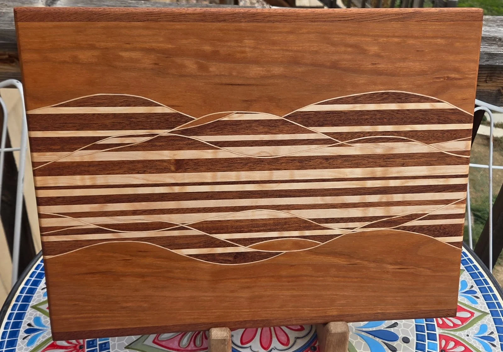 #19 Exquisite Weave Edge Grain Cutting Board