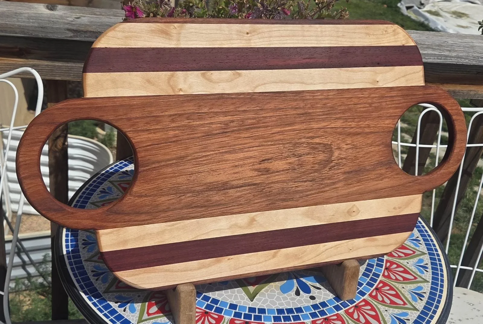 Exquisite Artisan Wood Serving Board