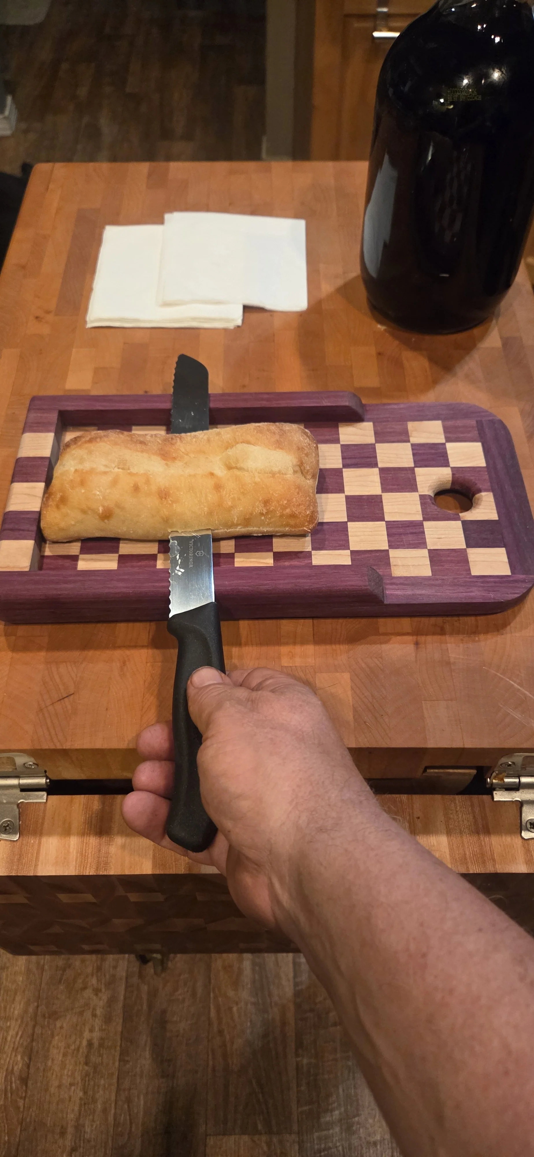 A Checkered Breadboard