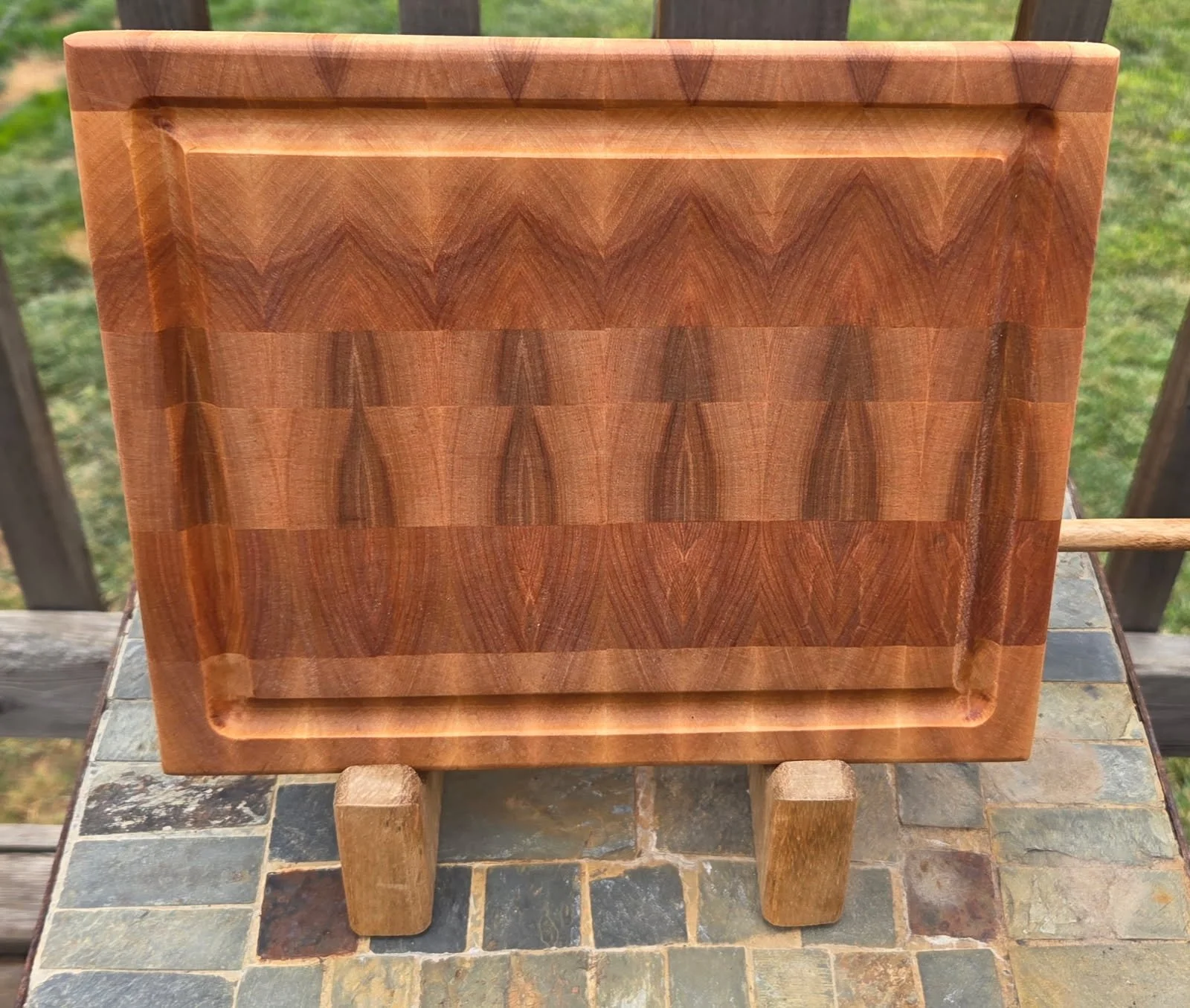 #28 End Grain Birch Steak Board