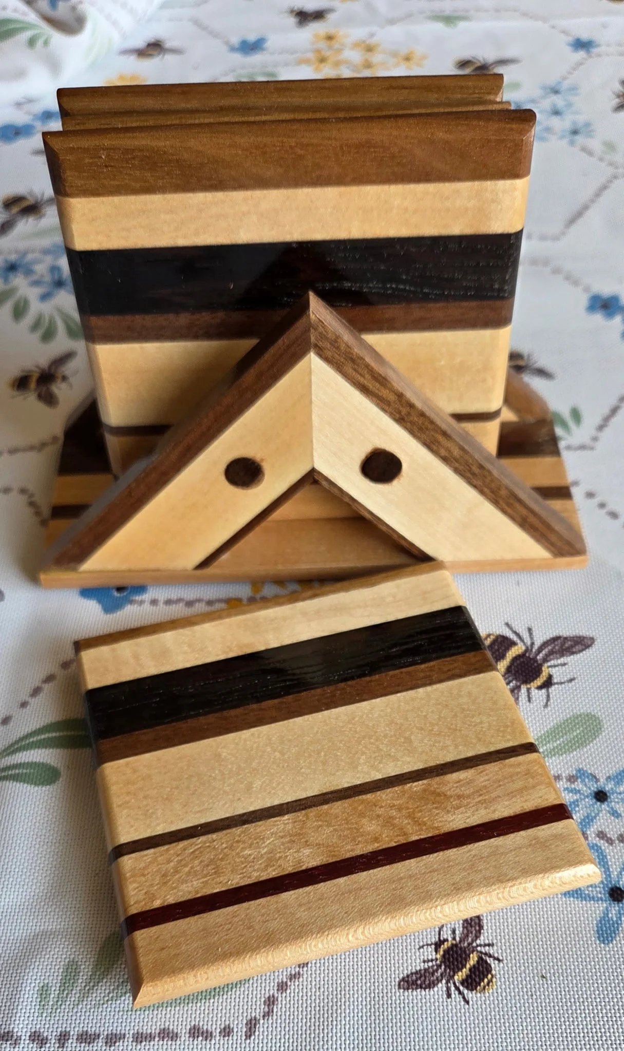 Coasters with Holder