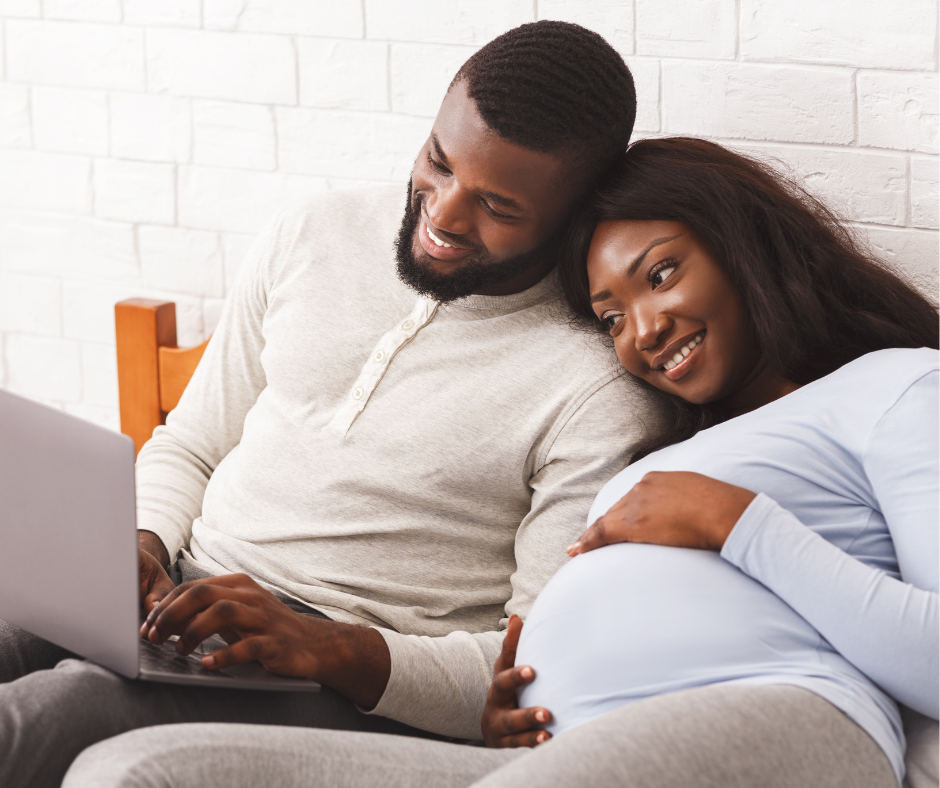 expectant mother navigating transition to parenthood and impact on relationship
