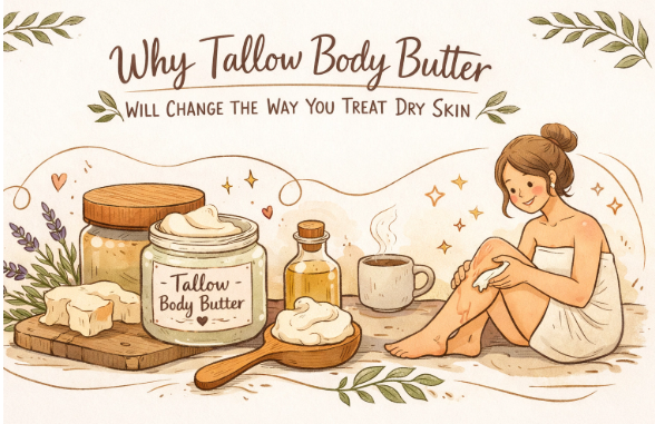 Why Tallow Body Butter Will Change the Way You Treat Dry Skin