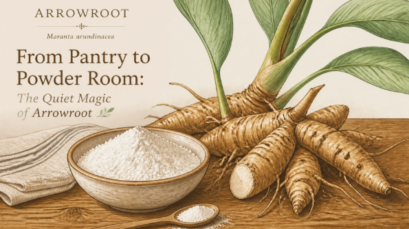 From Pantry to Powder Room: The Quiet Magic of Arrowroot