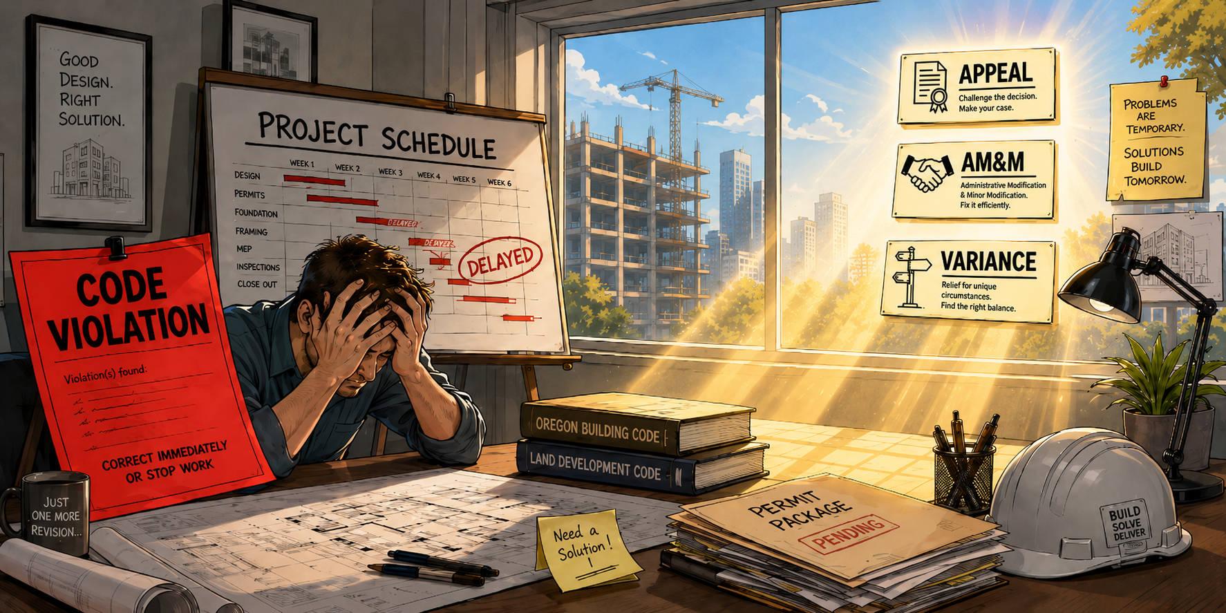 Appeals, Variances, and Alternate Methods: What to Do When the Code Says No