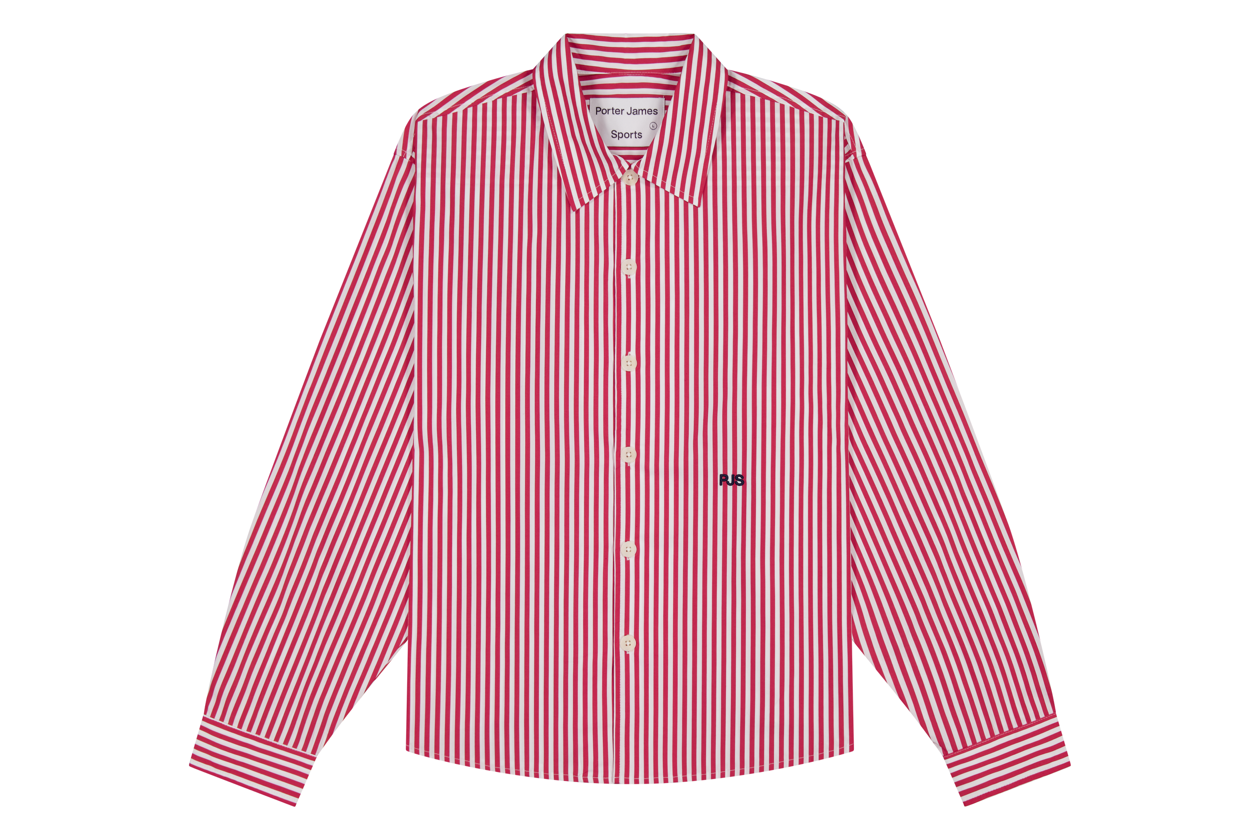 PJS Big Business Shirt Candy Red_Front.png