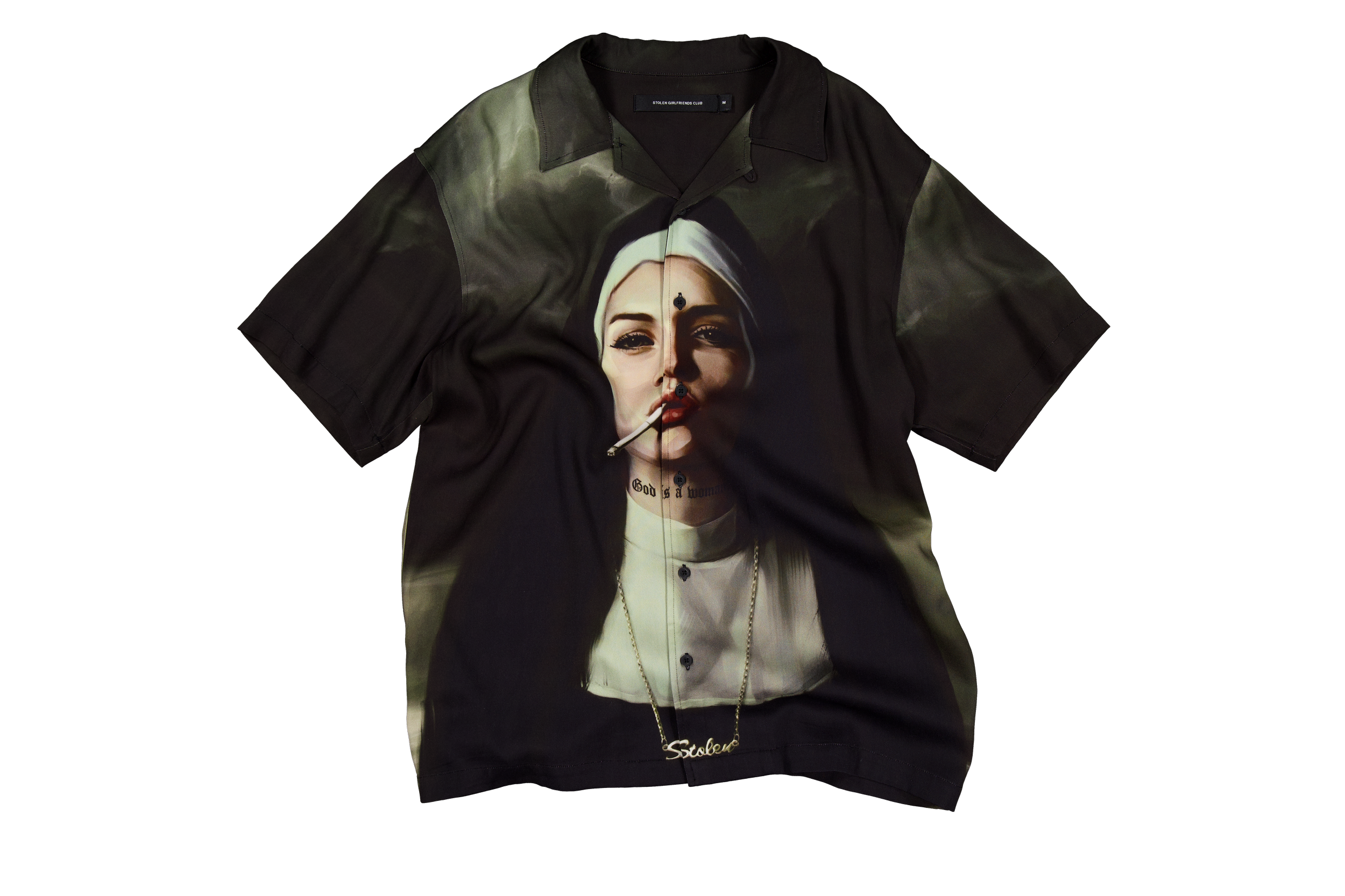 Stolen Girlfriend Stolen Short Sleeve Shirt_Front.png