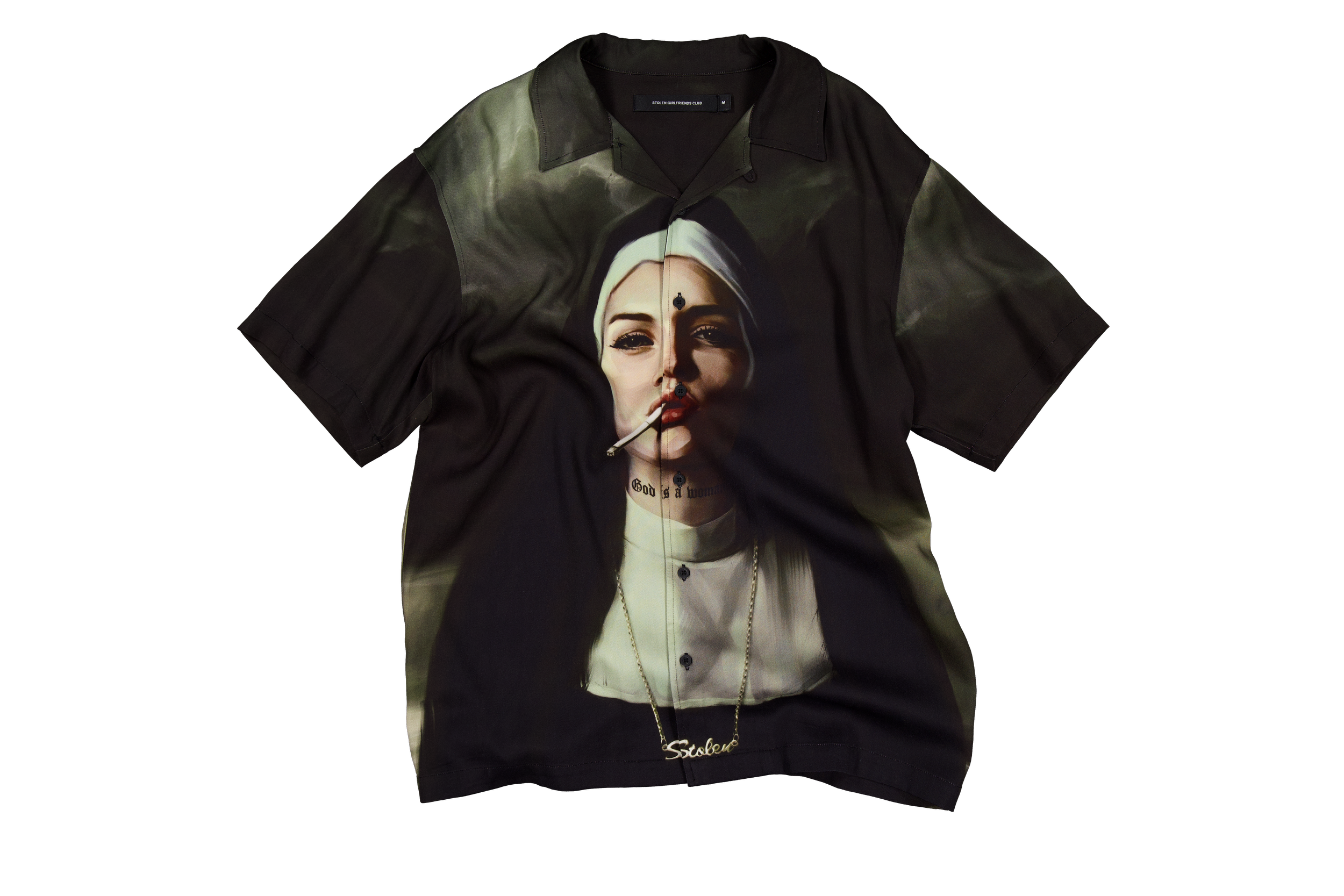 Stolen Girlfriend Stolen Short Sleeve Shirt_Front.png