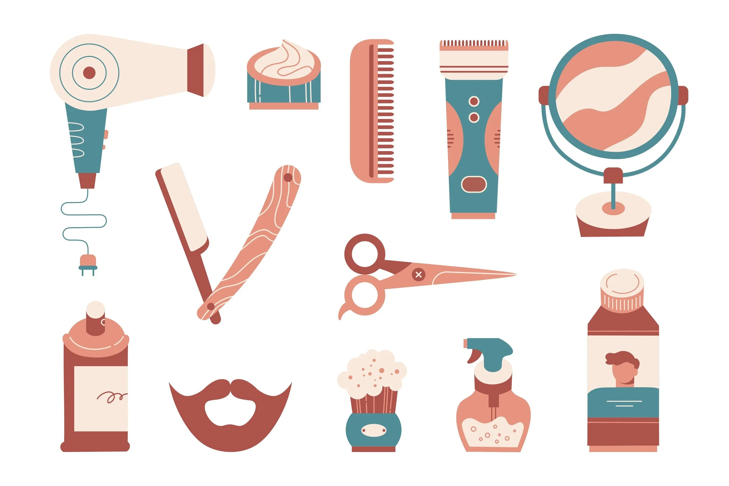 The Architecture of a Haircut and the Science of Texture