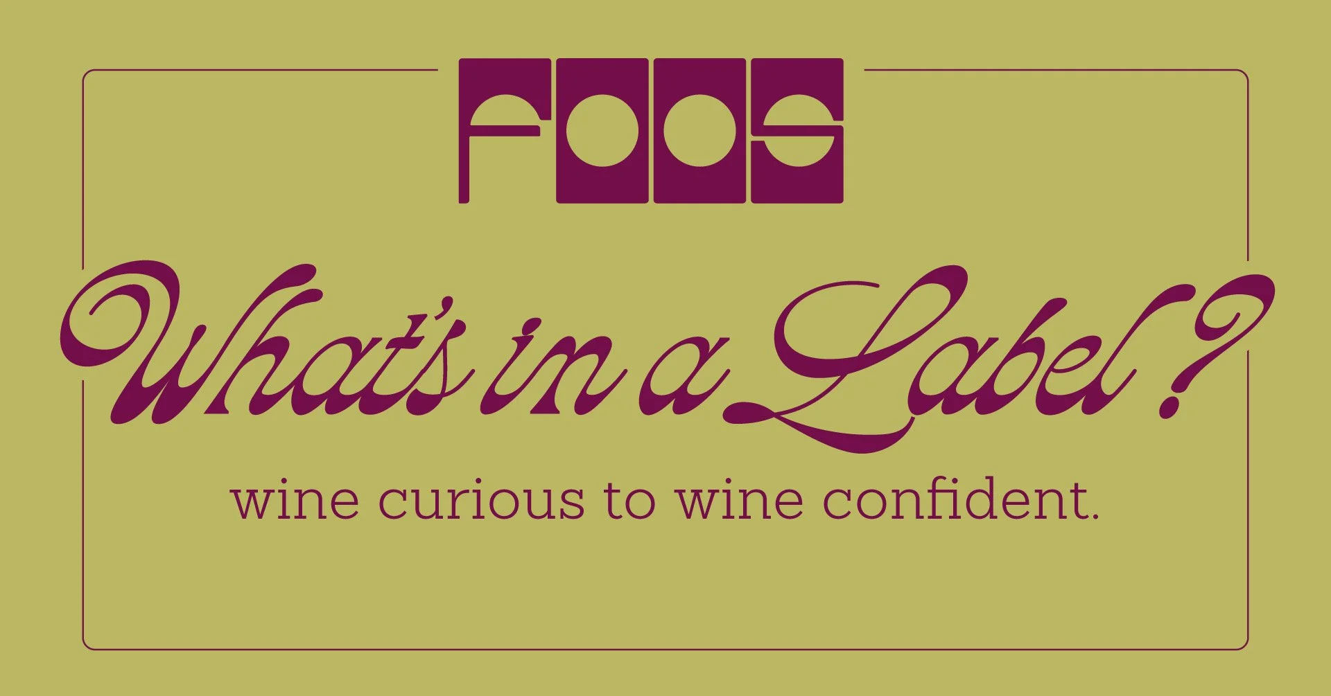 What’s in a label?