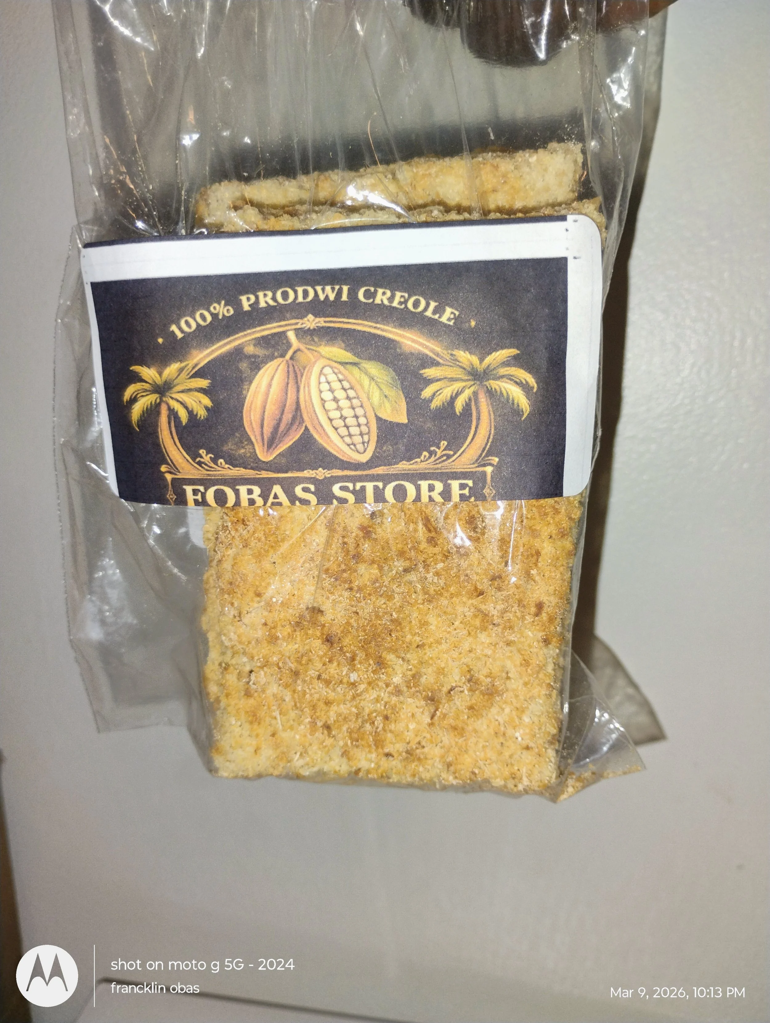 Haitian Kasav Bread Cap Haitian