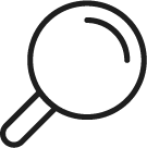 Magnifying glass icon