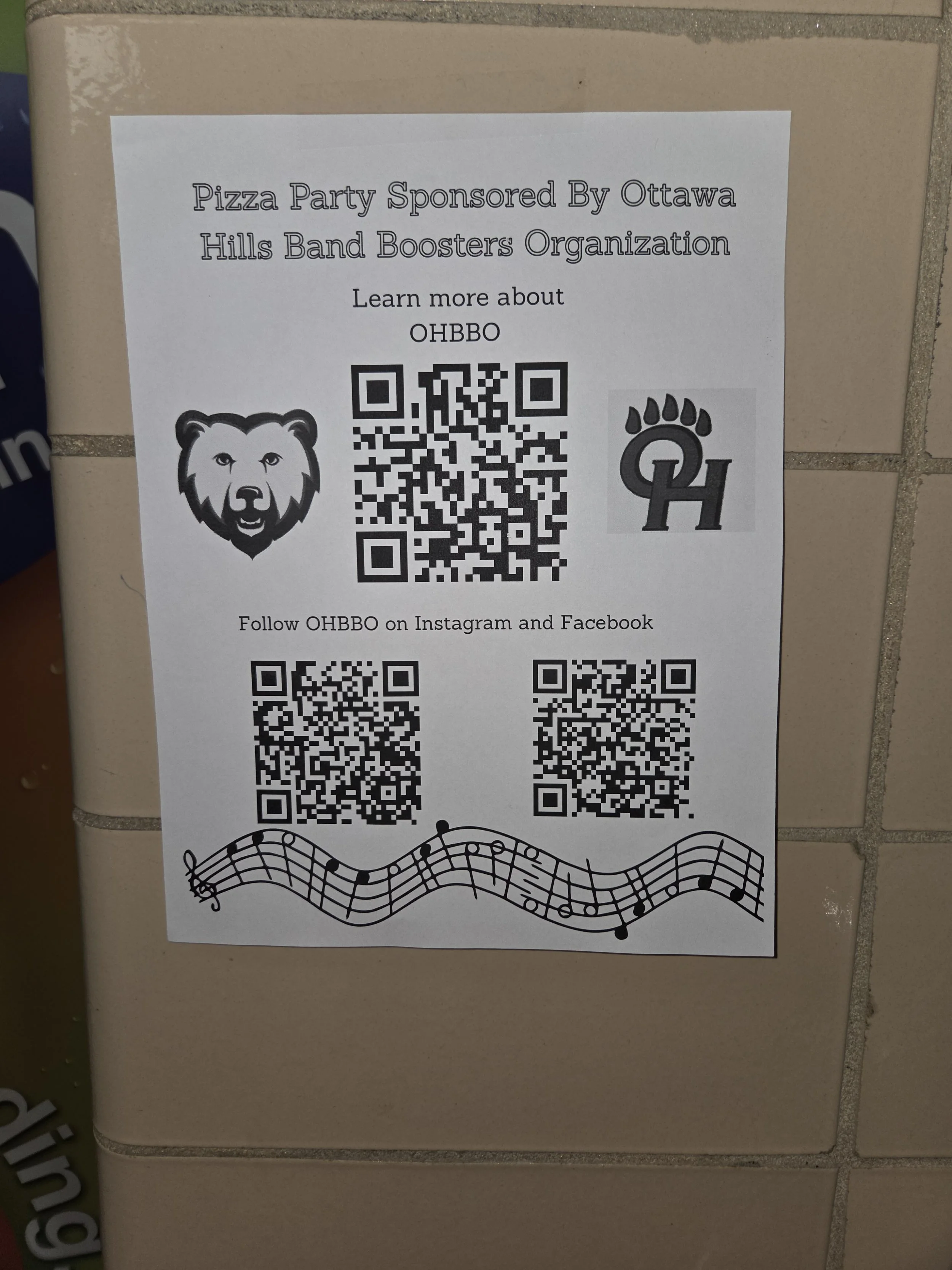 Pep Band Double-Header Dinner