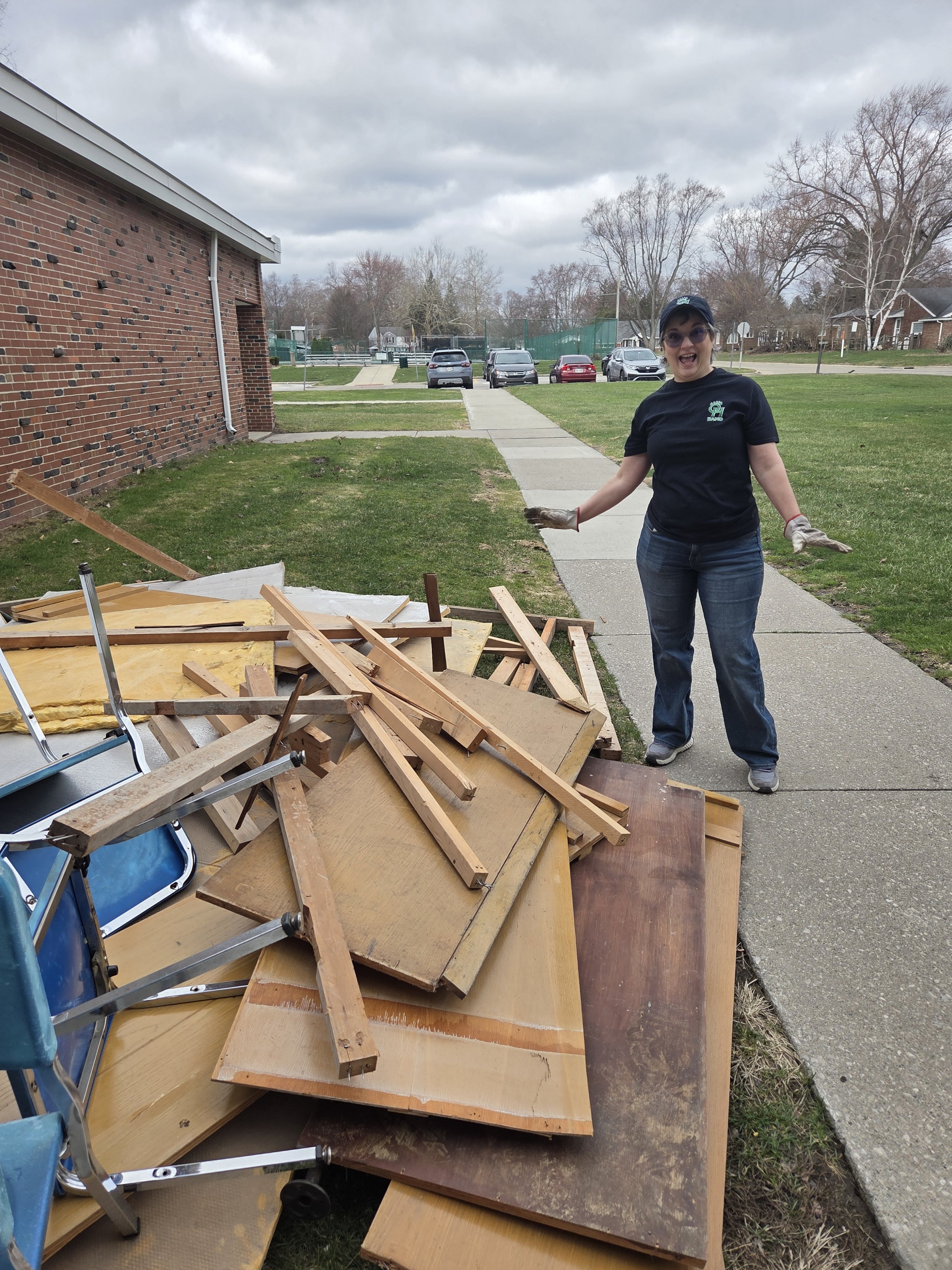 Music Room Reno-Day 1