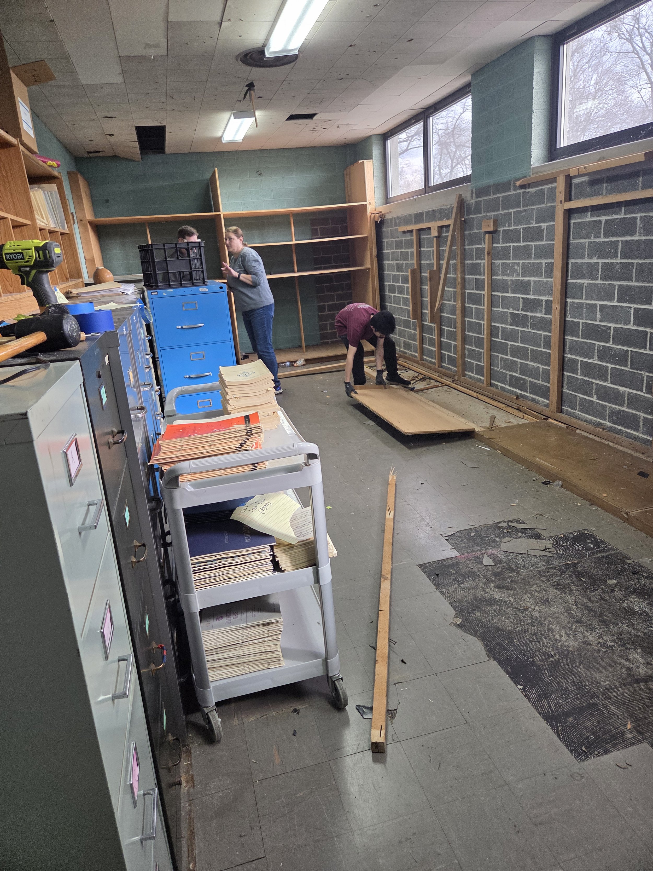 Music Room Reno-Day 1