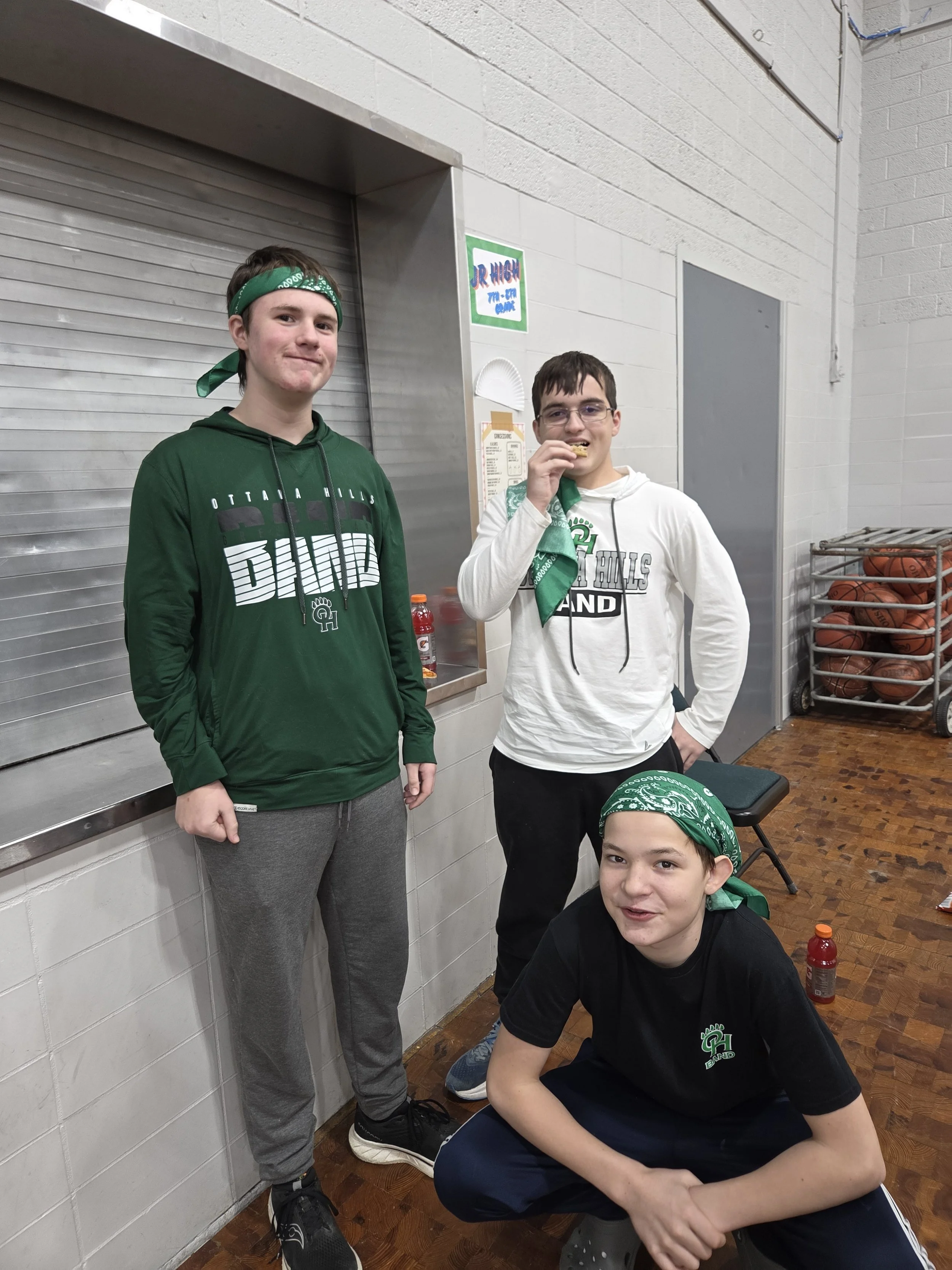 Pep Band Double-Header Dinner