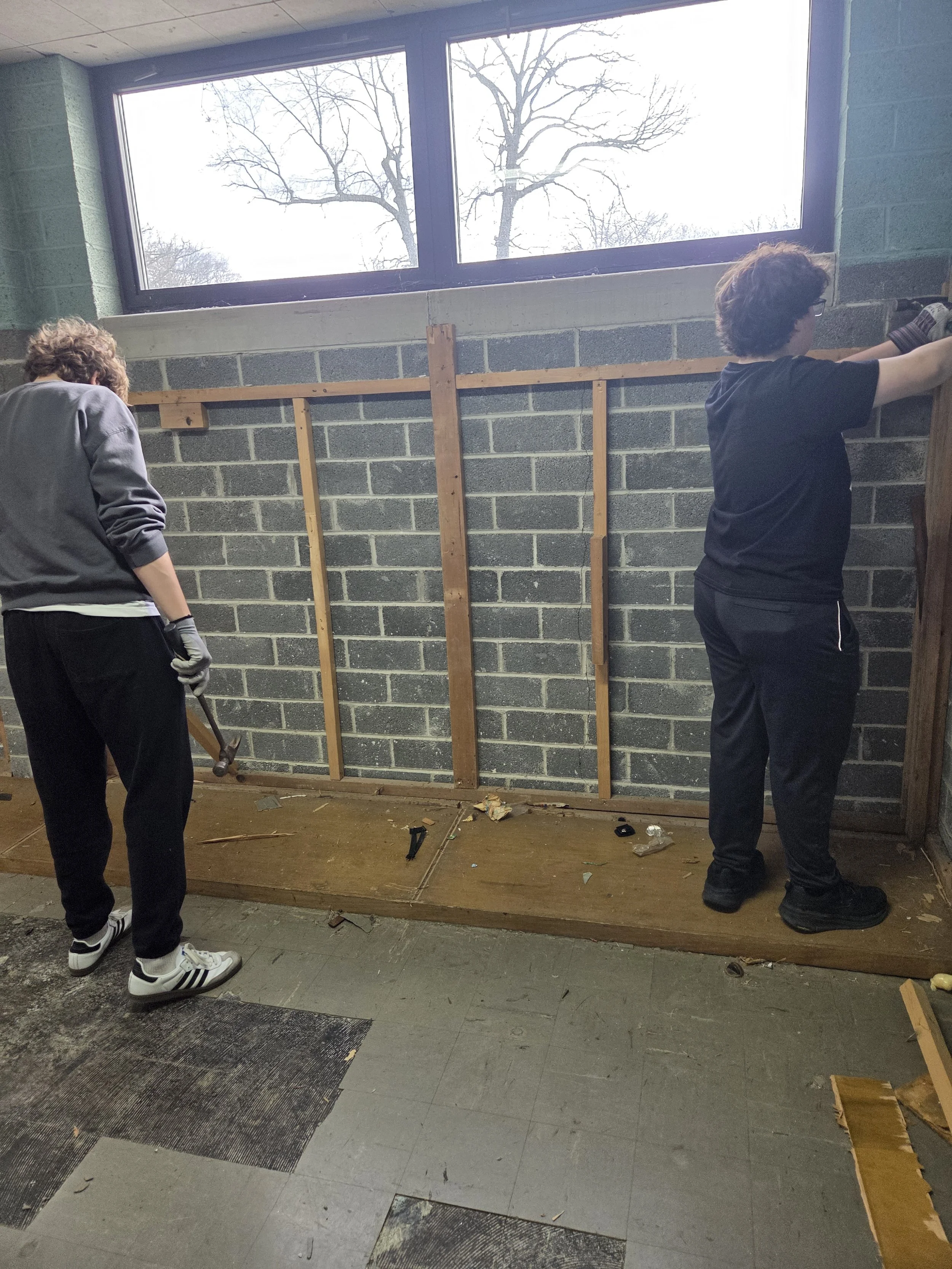 Music Room Reno-Day 1