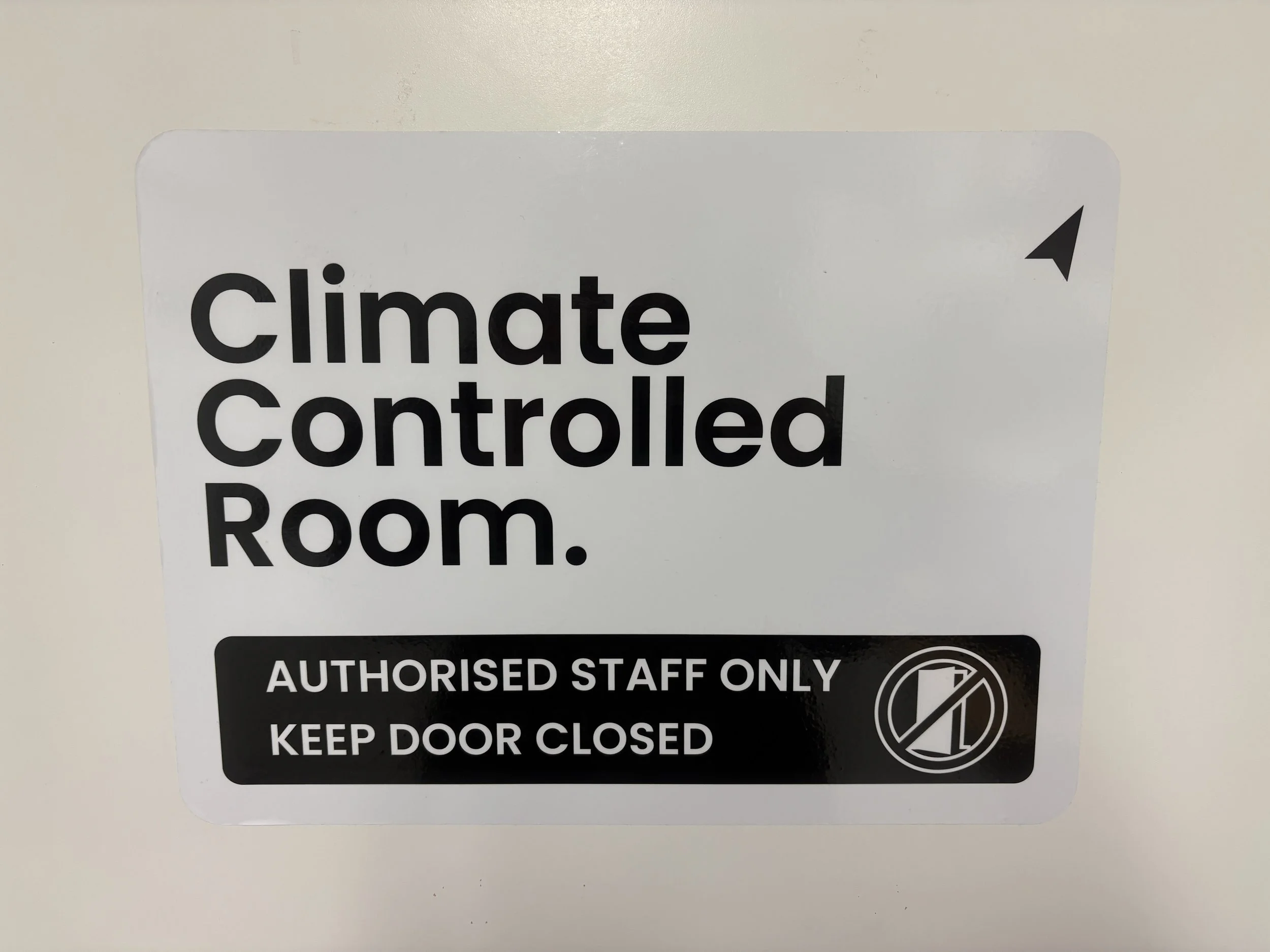 Why Do We Have a Climate Room? Measuring Before We Manage