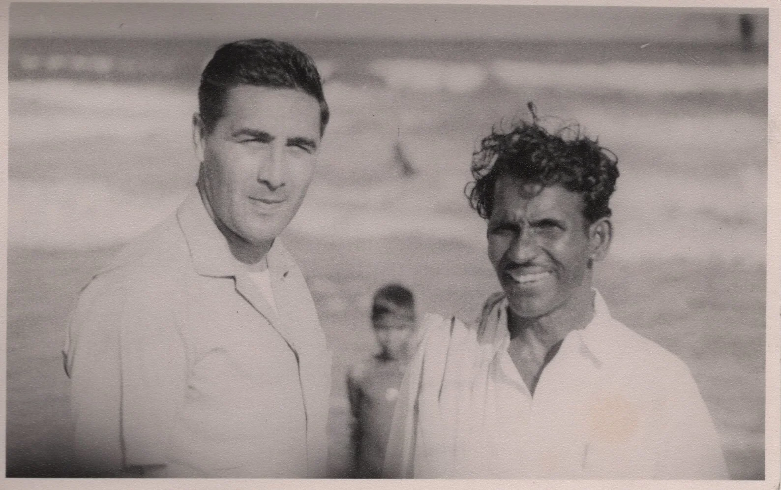 In the village of Matan Kuppam. 

Head man with Dr. Blake.