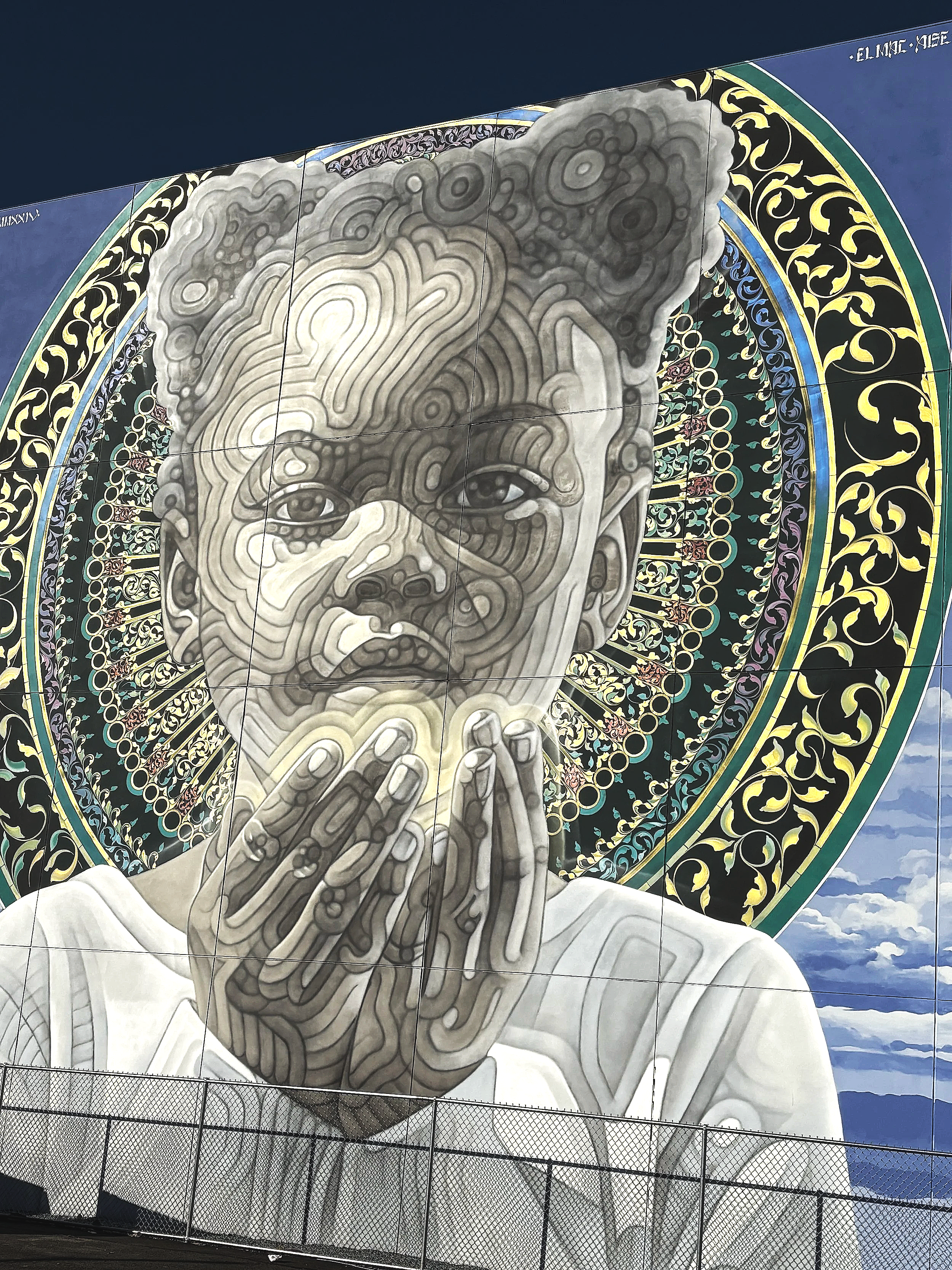 Unique: The Light Within Mural by El Mac | Aise Born | Aniekan Udofia Historic Anacostia heart of DC MLK Jr Ave Grounded