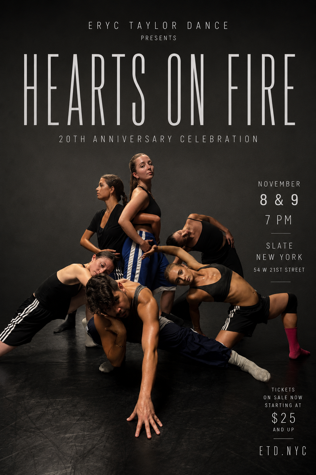 Hearts on Fire: Eryc Taylor Dance's 20th Anniversary Celebration