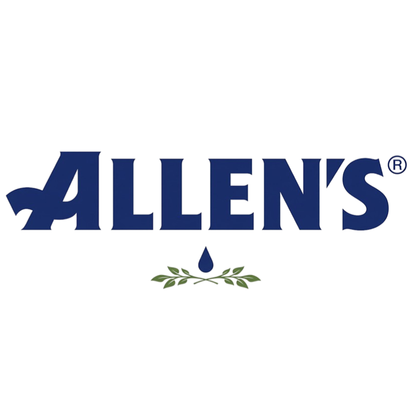 Logo for Aliens, featuring the word 'ALIENS' in bold blue letters with a green plant and a drop of liquid underneath.