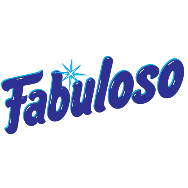 The word "Fabulous" written in blue 3D stylized letters with a star accent on top of the letter 'u'.
