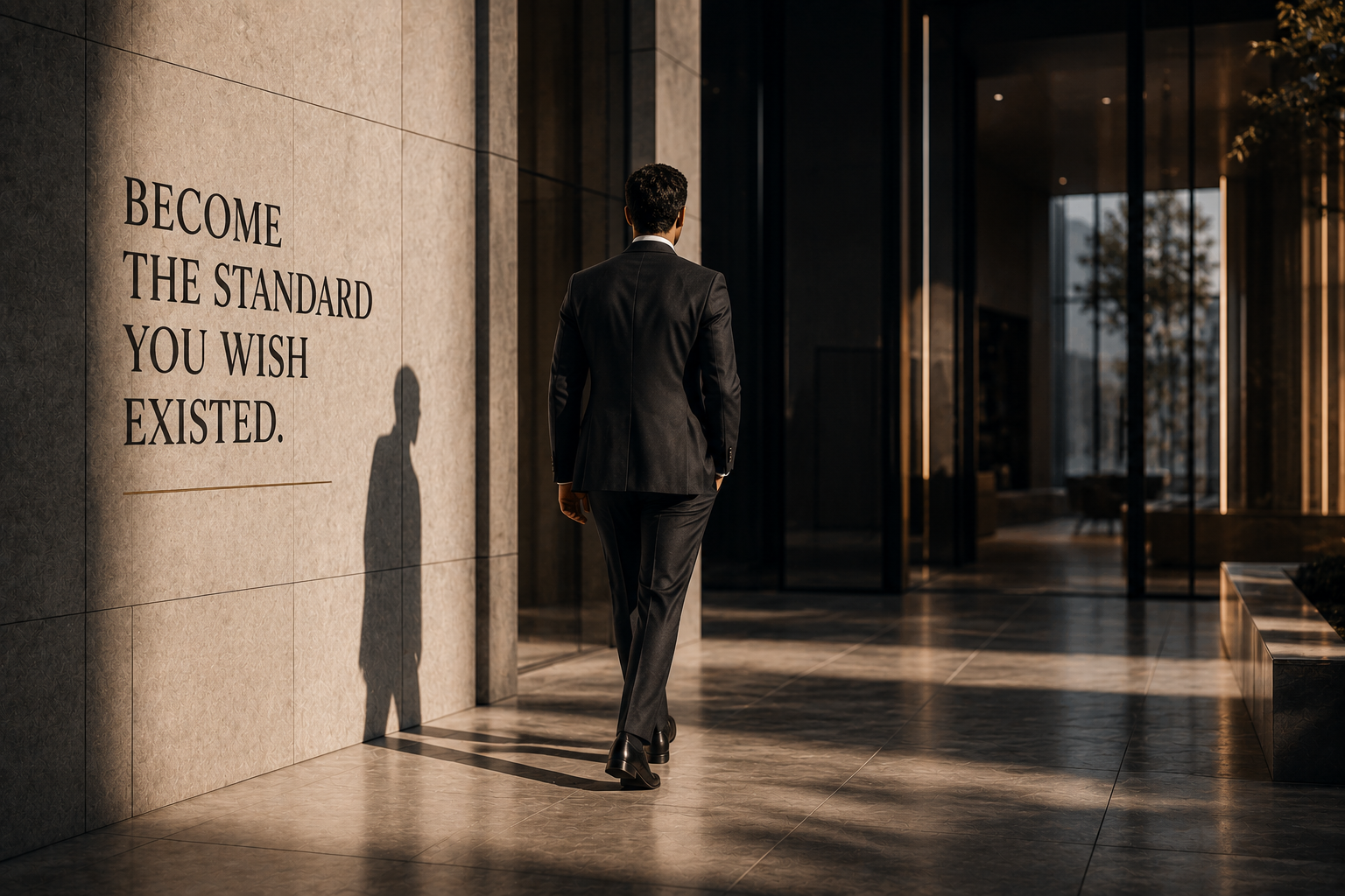 Become the Standard You Wish Existed
