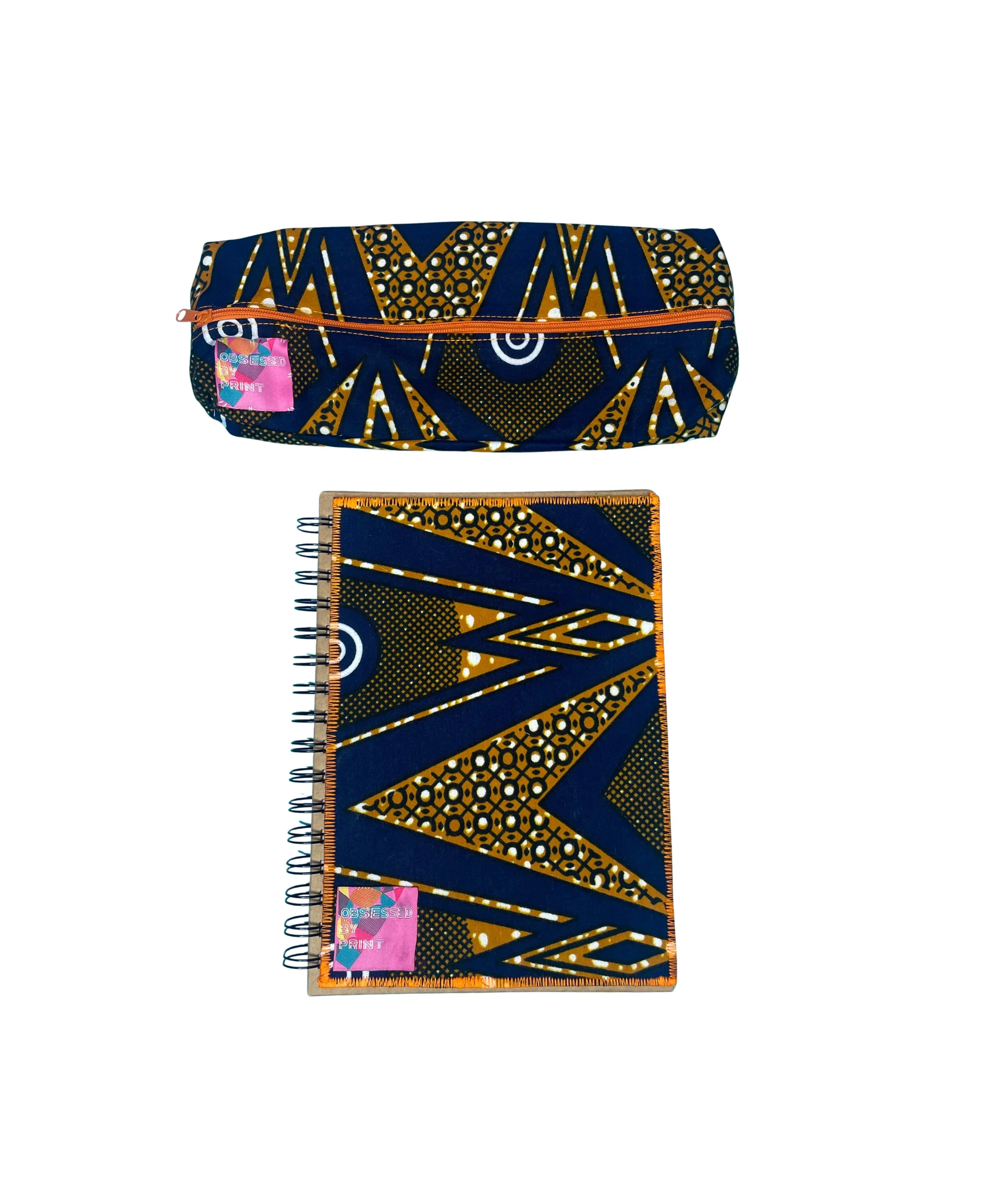 Handmade Pencil Case and A5 Notebook