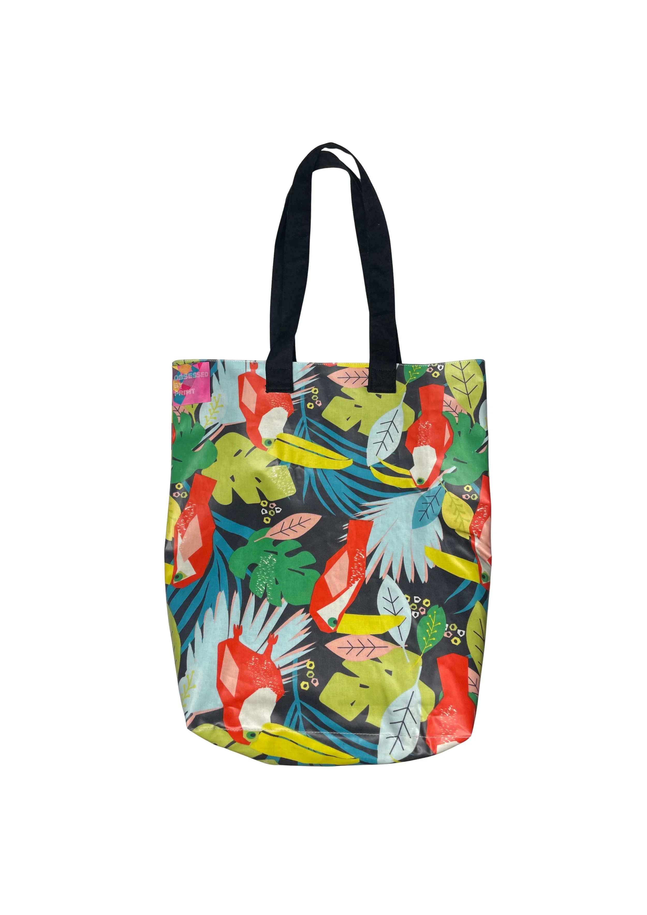 Handmade Jungle Print Tote