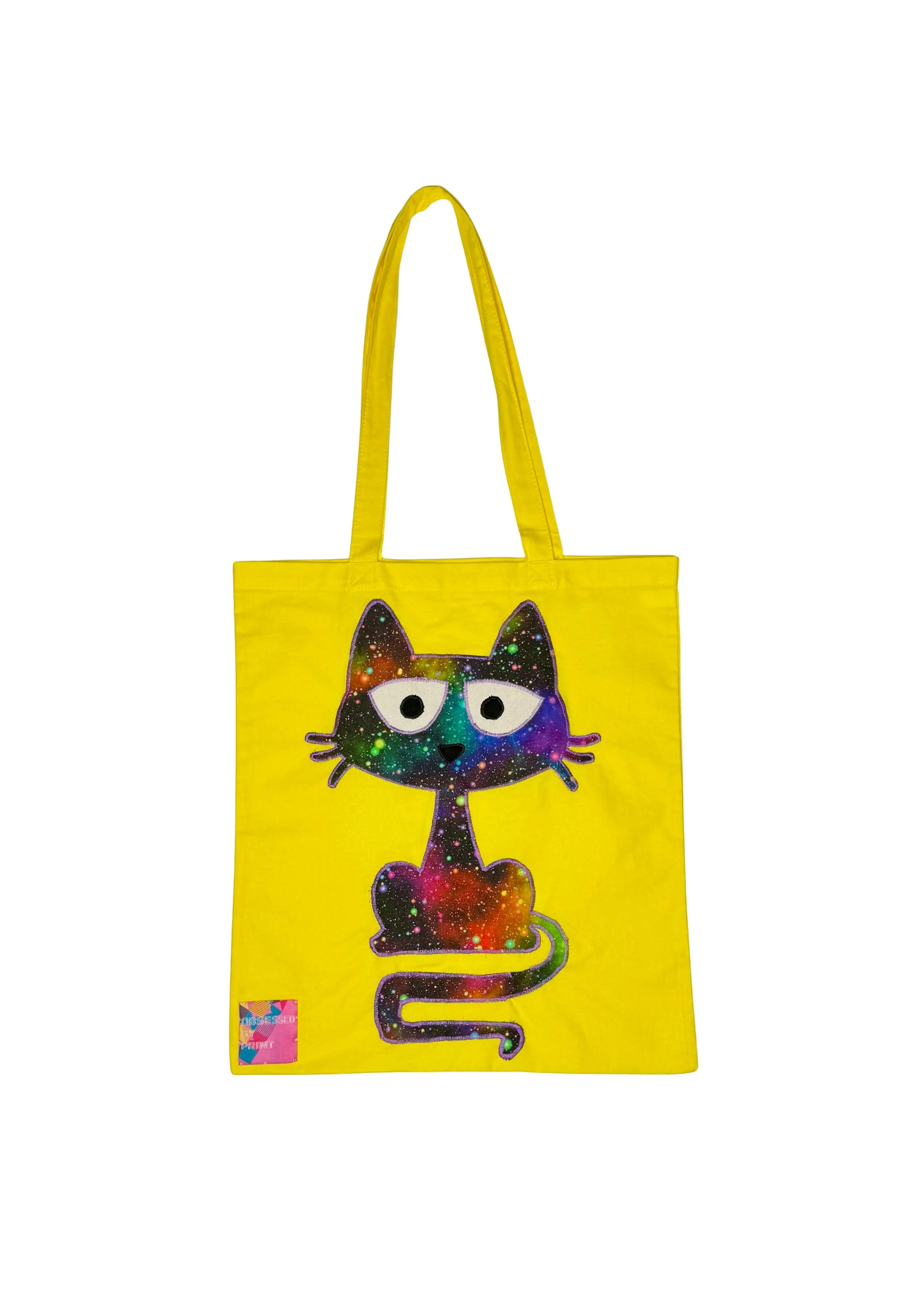 Cosmic Cat Tote Yellow (1).jpg
